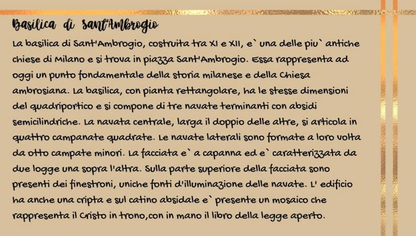 
<h2 id="architetturaromanica">Architettura Romanica</h2>
<p>Le citta', che erano cadute fino ad allora, iniziarono a risorgere. Al loro int