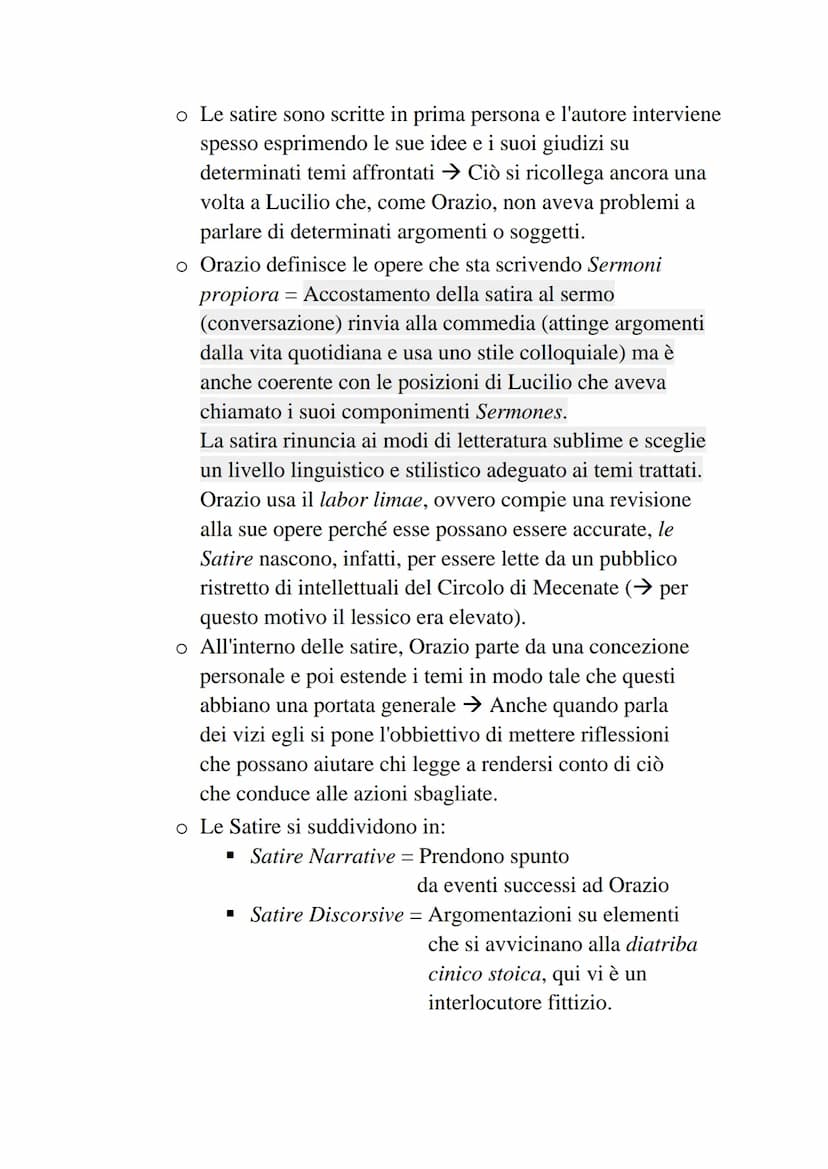 Quinto Orazio Flacco
Vita
Quinto Orazio Flacco nasce da una famiglia povera a Venosa
1'8 dicembre 65 a.C.
Si trasferisce a Roma, facendo l'e