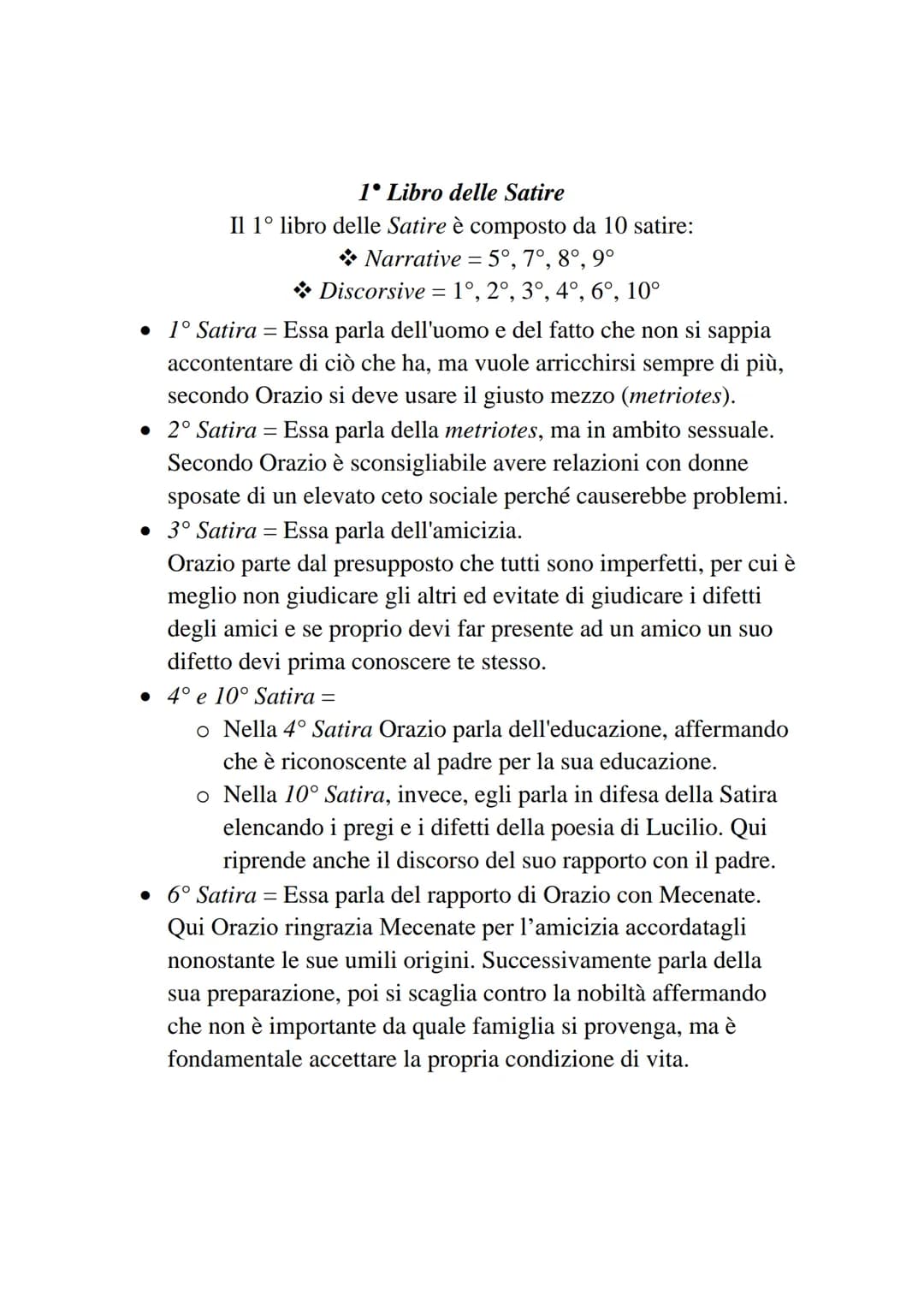 Quinto Orazio Flacco
Vita
Quinto Orazio Flacco nasce da una famiglia povera a Venosa
1'8 dicembre 65 a.C.
Si trasferisce a Roma, facendo l'e