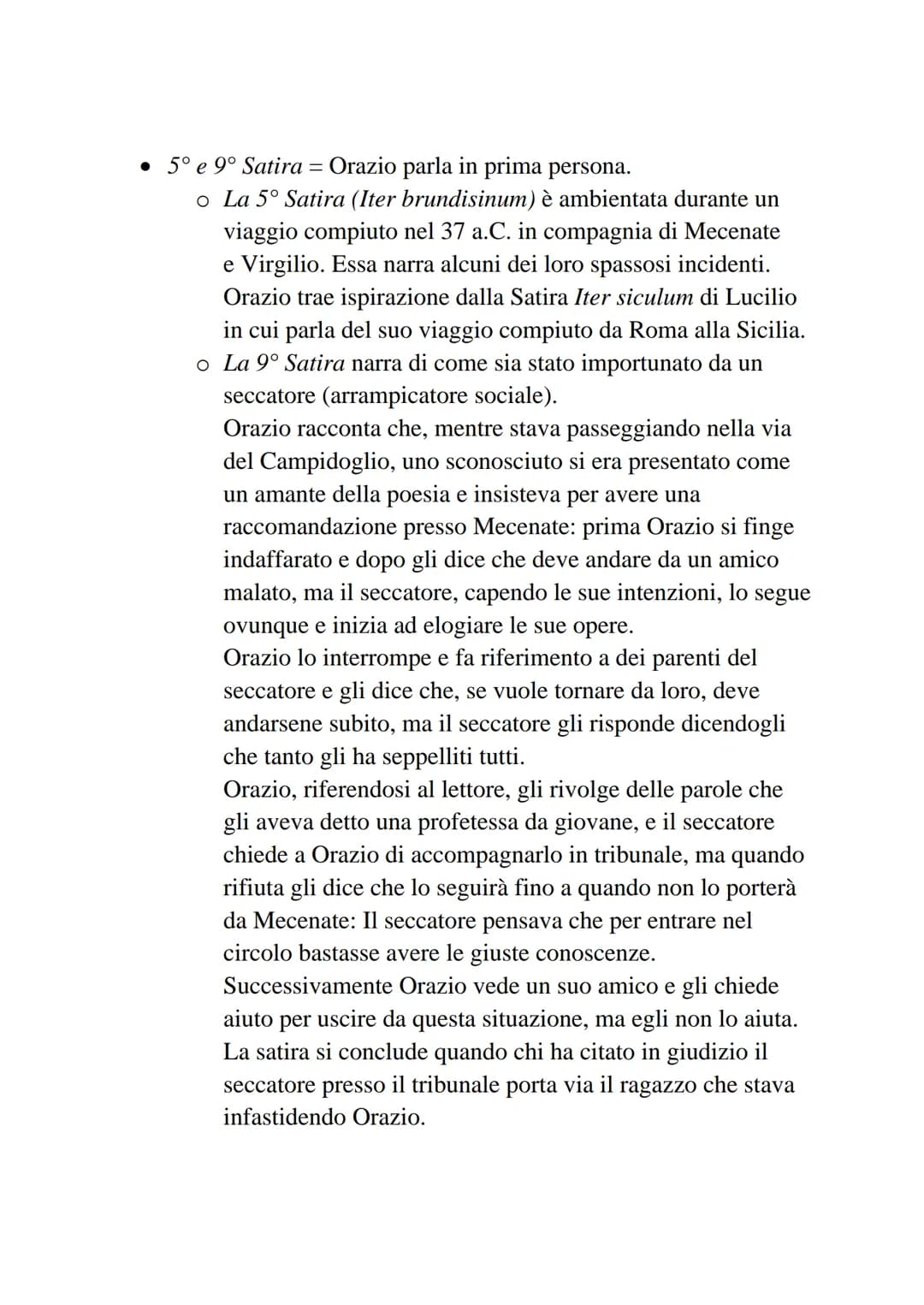 Quinto Orazio Flacco
Vita
Quinto Orazio Flacco nasce da una famiglia povera a Venosa
1'8 dicembre 65 a.C.
Si trasferisce a Roma, facendo l'e