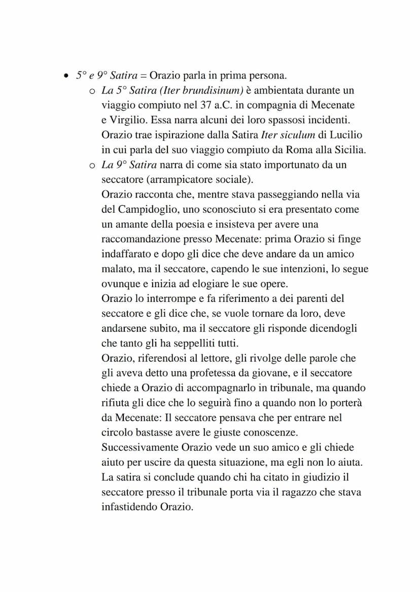 Quinto Orazio Flacco
Vita
Quinto Orazio Flacco nasce da una famiglia povera a Venosa
1'8 dicembre 65 a.C.
Si trasferisce a Roma, facendo l'e
