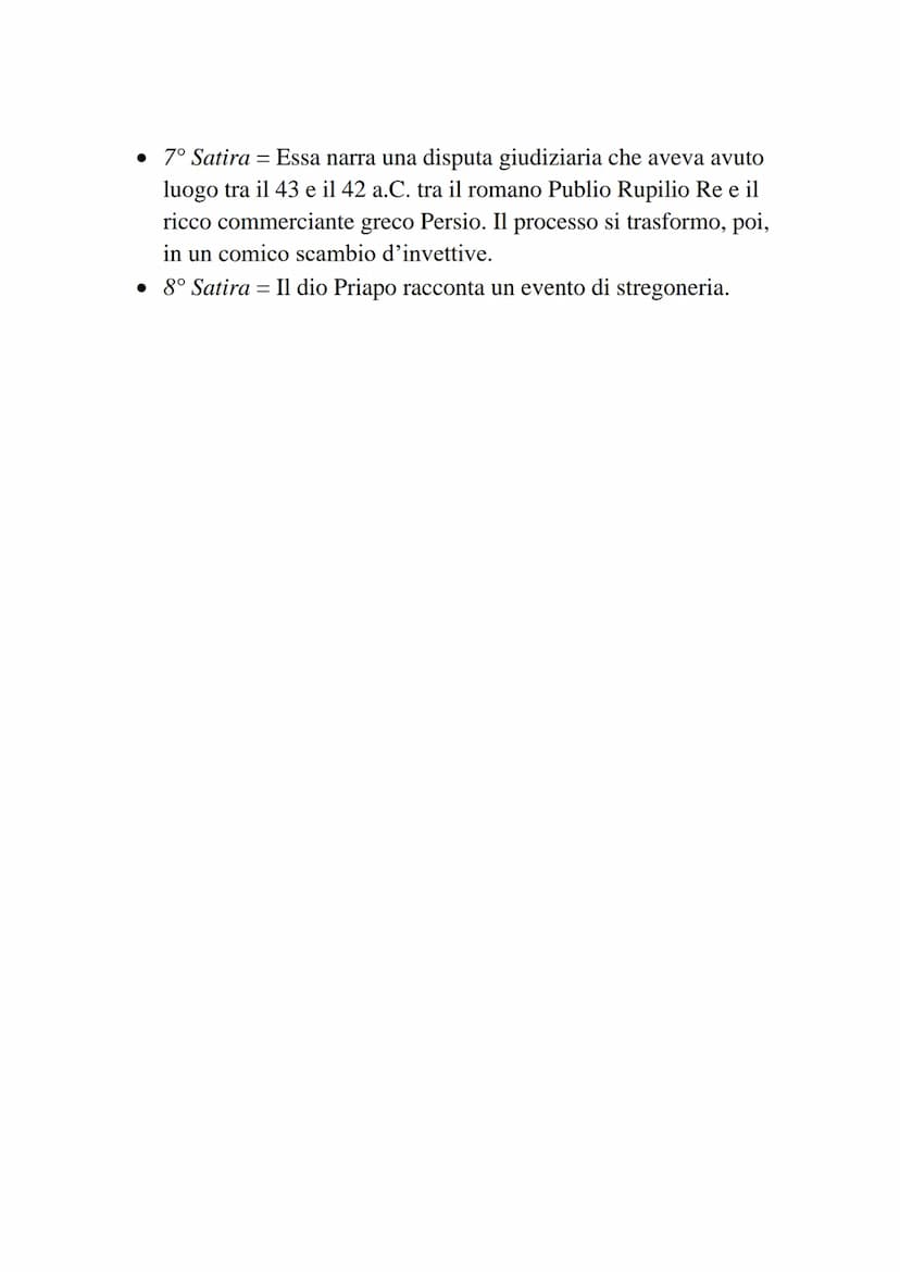 Quinto Orazio Flacco
Vita
Quinto Orazio Flacco nasce da una famiglia povera a Venosa
1'8 dicembre 65 a.C.
Si trasferisce a Roma, facendo l'e