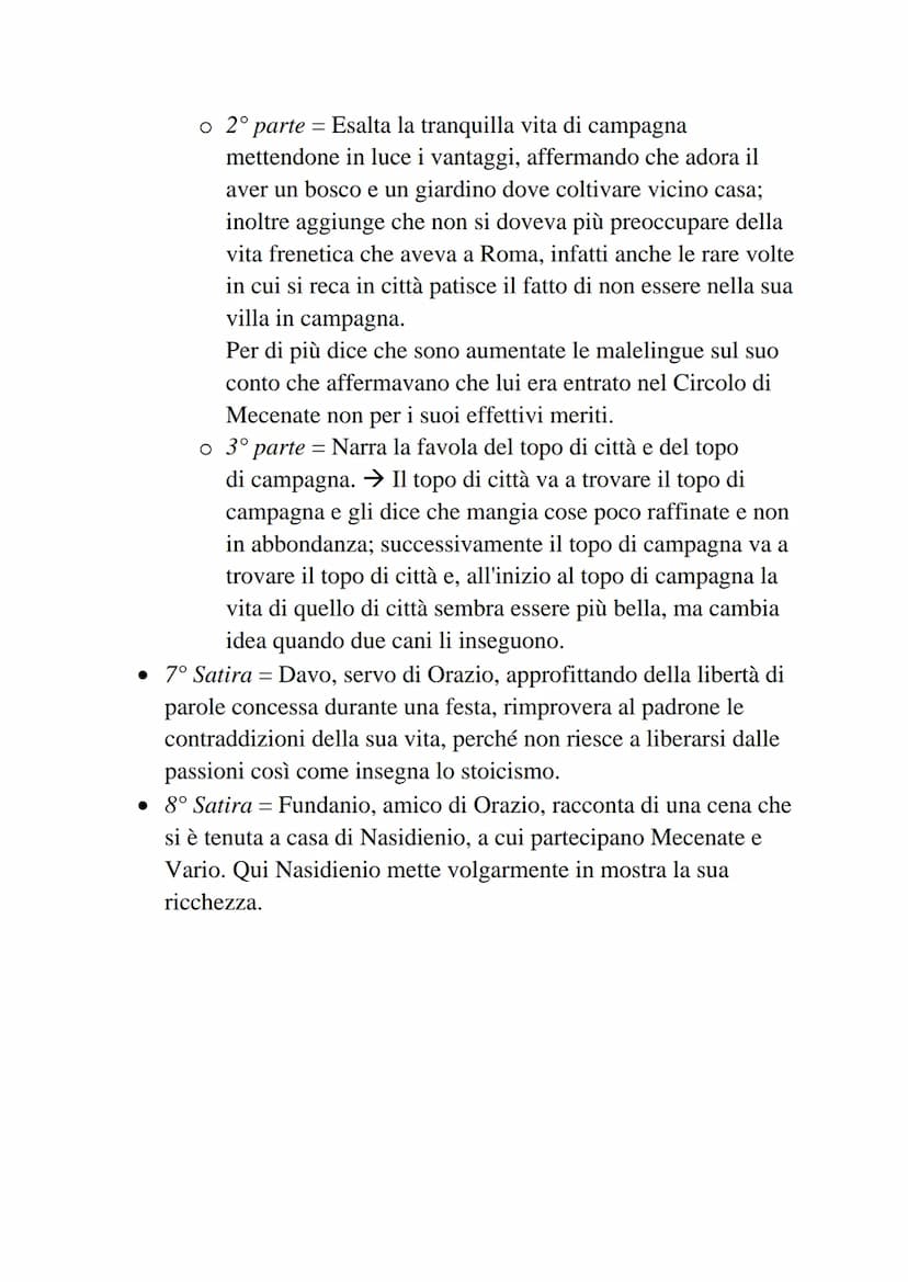 Quinto Orazio Flacco
Vita
Quinto Orazio Flacco nasce da una famiglia povera a Venosa
1'8 dicembre 65 a.C.
Si trasferisce a Roma, facendo l'e