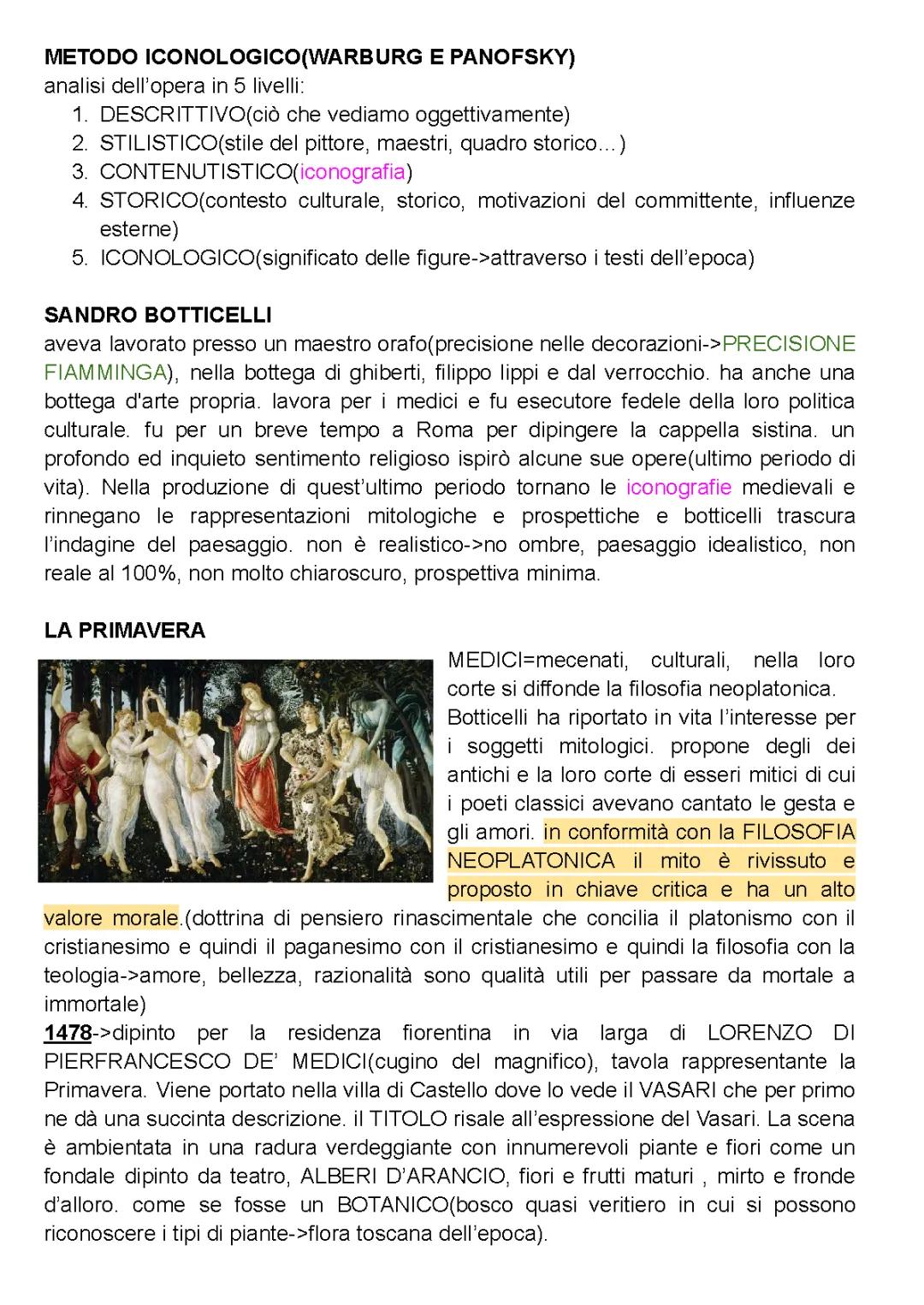 La Primavera di Botticelli: Analisi, Curiosità e Vita dell'Artista