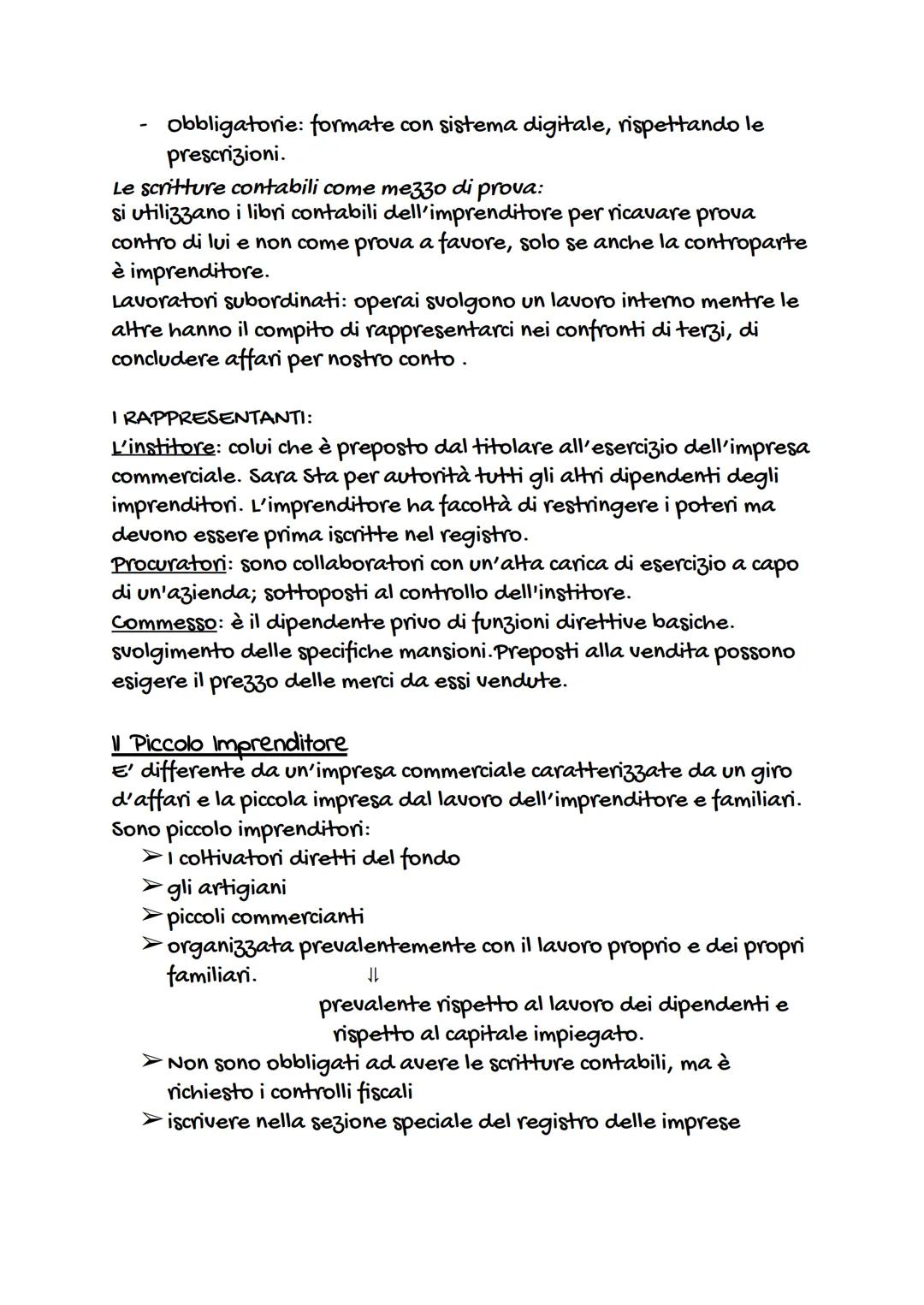 L'IMPRENDITORE E L'IMPRESA
Chi è imprenditore?
chi esercita professionalmente un'attività economica, organizzata al
fine della produzione o 