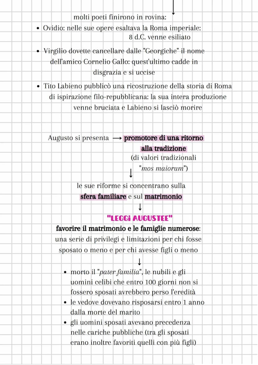 LA POLITICA CULTURALE
Di AUGUSTO
Augusto vuole riformare complessivamente lo stato
mecenate (oggi): colui
che favorisce l'arte
proteggendo g