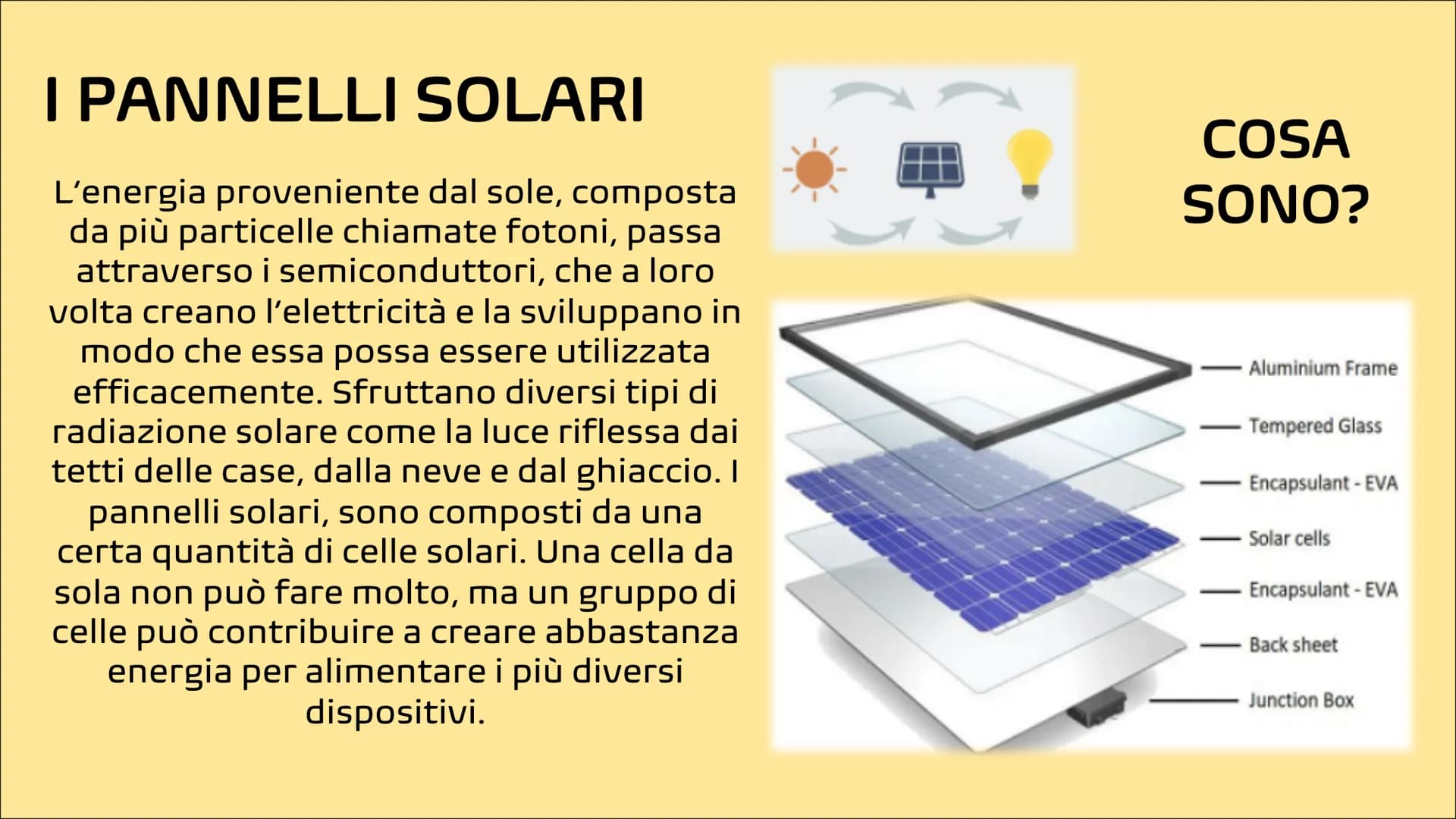 Le fonti di energia rinnovabile
sono fonti di energia che non si
esauriscono,
8,7
poiché vengono reintegrate in
modo naturale
attraverso
pro
