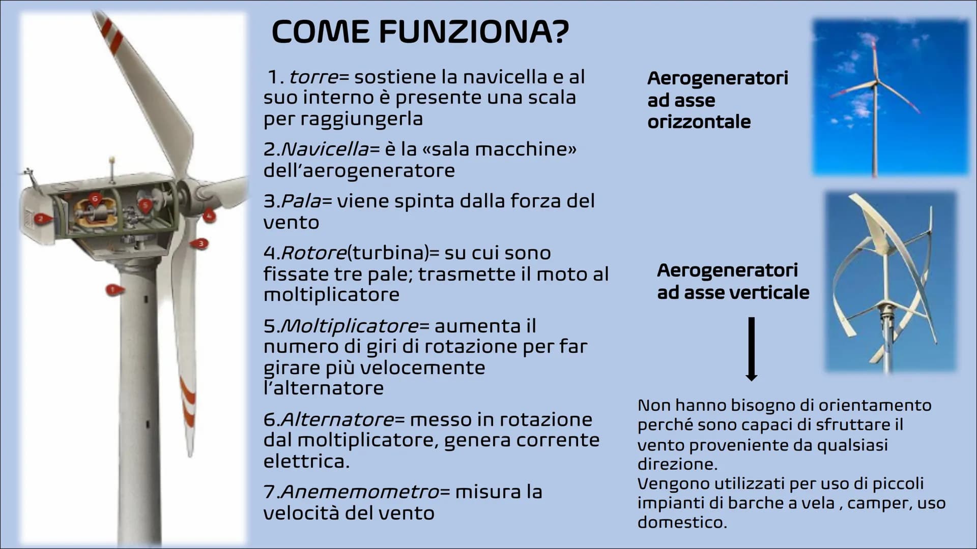 Le fonti di energia rinnovabile
sono fonti di energia che non si
esauriscono,
8,7
poiché vengono reintegrate in
modo naturale
attraverso
pro