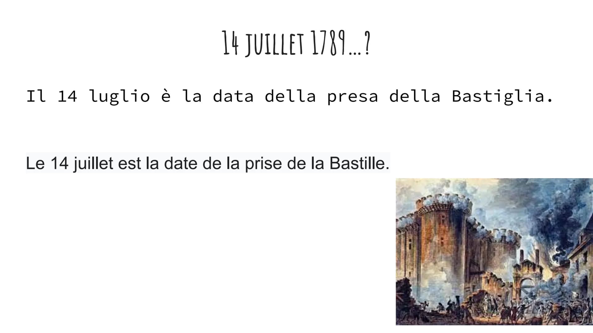 LA REVOLUTION FRANCAISE
la rivoluzione francese La Rivoluzione francese fu un periodo politico e
culturale prevalentemente violento, avvenut