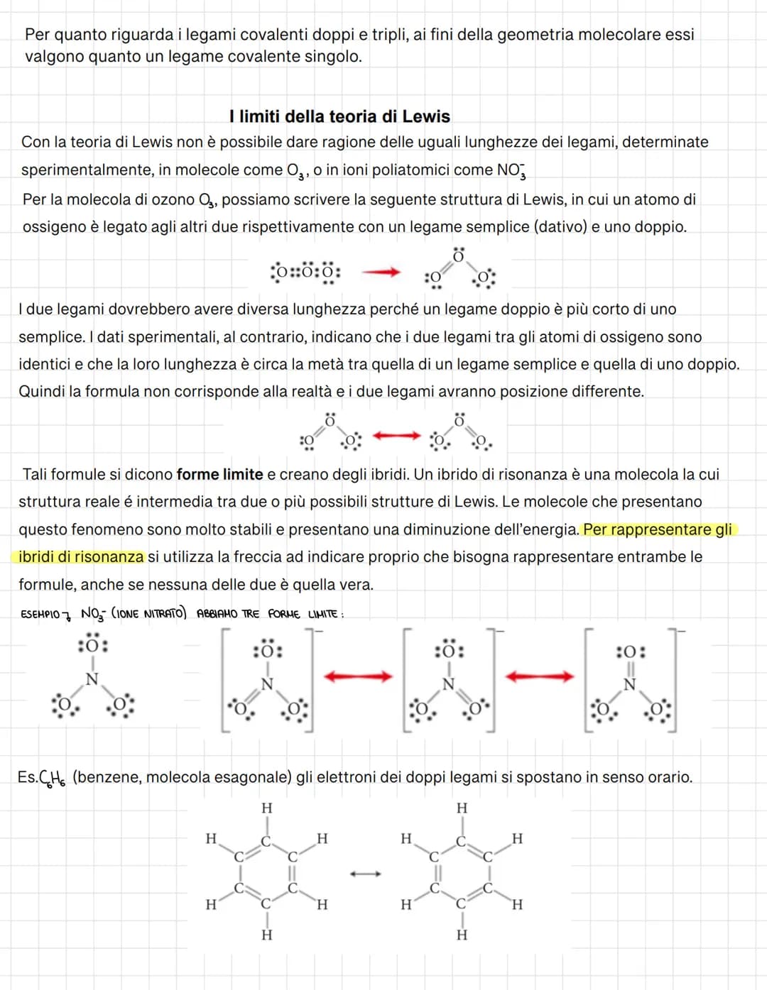  Nel 1957, Gillespie mette a punto una teoria che consente di ricavare le architetture molecolari dalle
formule di struttura di Lewis. Quest