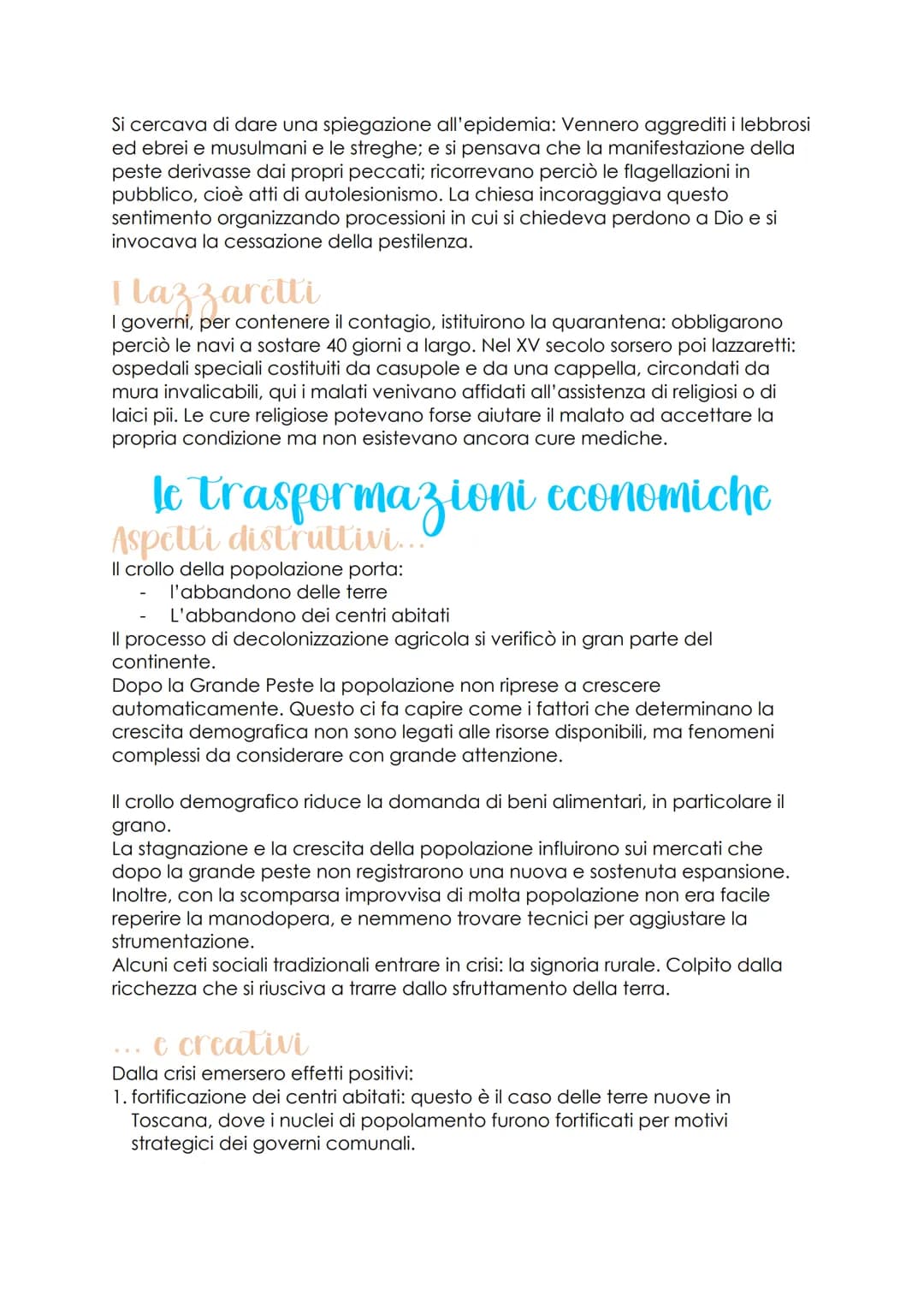 la crisi del Trecento
Economia e societa: i fattori
della crisi
Il concetto di crisi
La fase compresa tra l'XI e il XIII secolo aveva visto 
