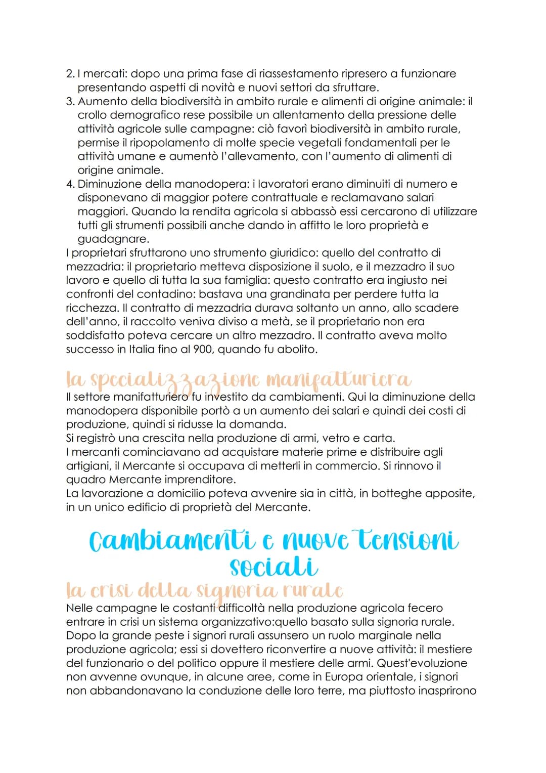 la crisi del Trecento
Economia e societa: i fattori
della crisi
Il concetto di crisi
La fase compresa tra l'XI e il XIII secolo aveva visto 