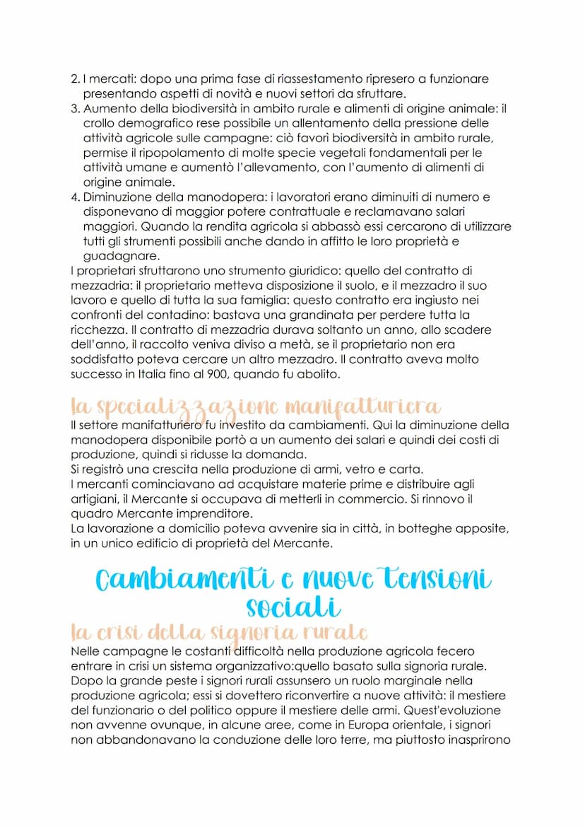 la crisi del Trecento
Economia e societa: i fattori
della crisi
Il concetto di crisi
La fase compresa tra l'XI e il XIII secolo aveva visto 
