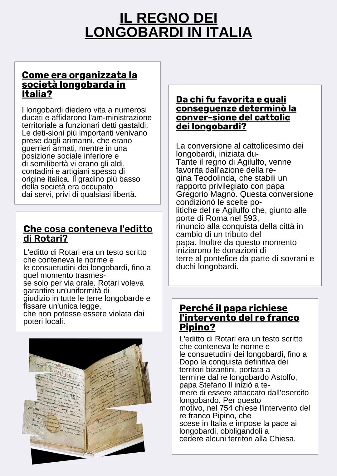 # I LONGOBARDI
# CONQUISTANO LA
# PENISOLA ITALIANA

## Chi erano i Longobardi e
## come invasero l'Italia?

I longobardi erano una popolazi