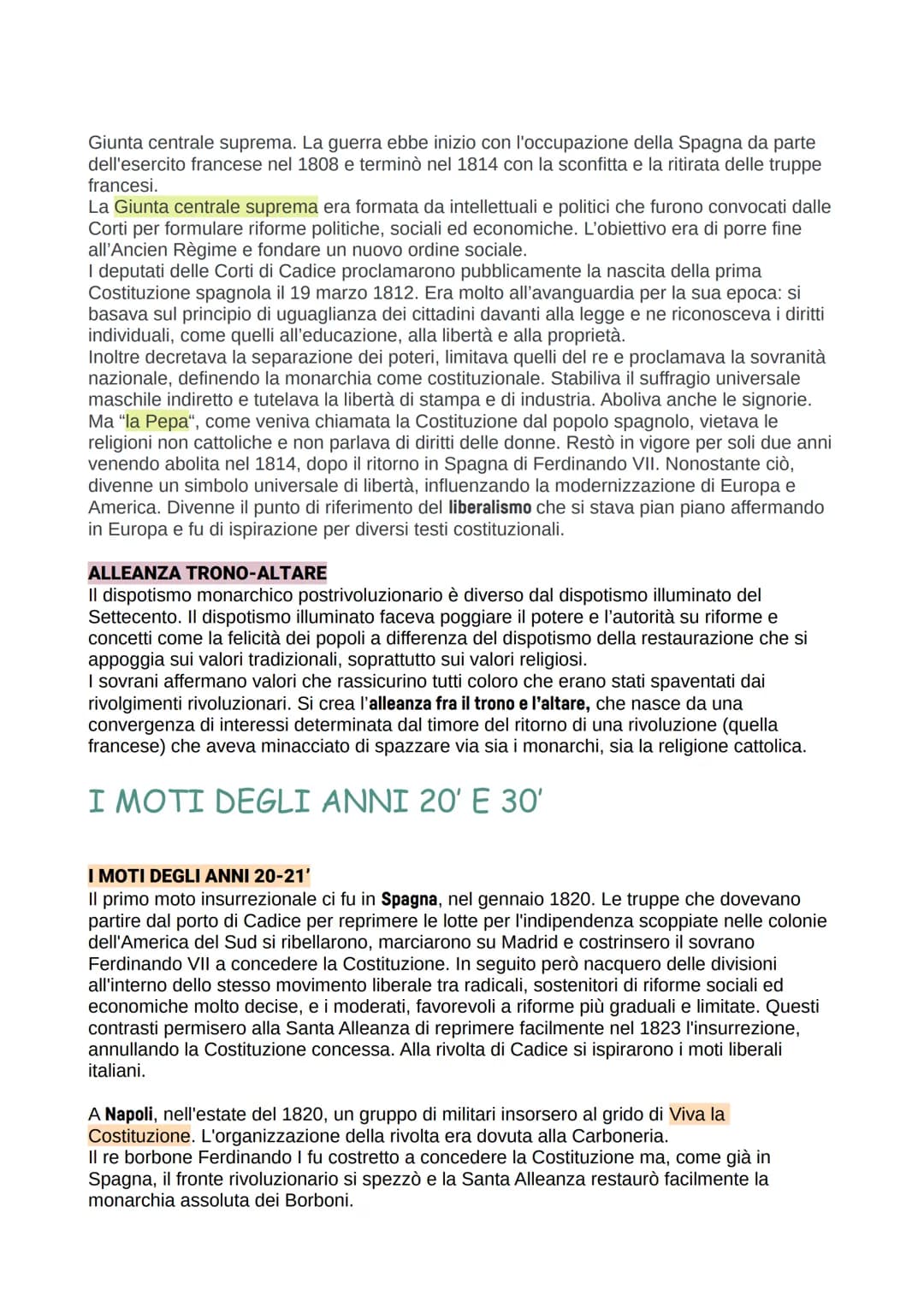 
<h2 id="ilcongressodiviennariassunto">Il Congresso di Vienna: riassunto</h2>
<p>Dopo la sconfitta di Napoleone nella battaglia di Lipsia, i