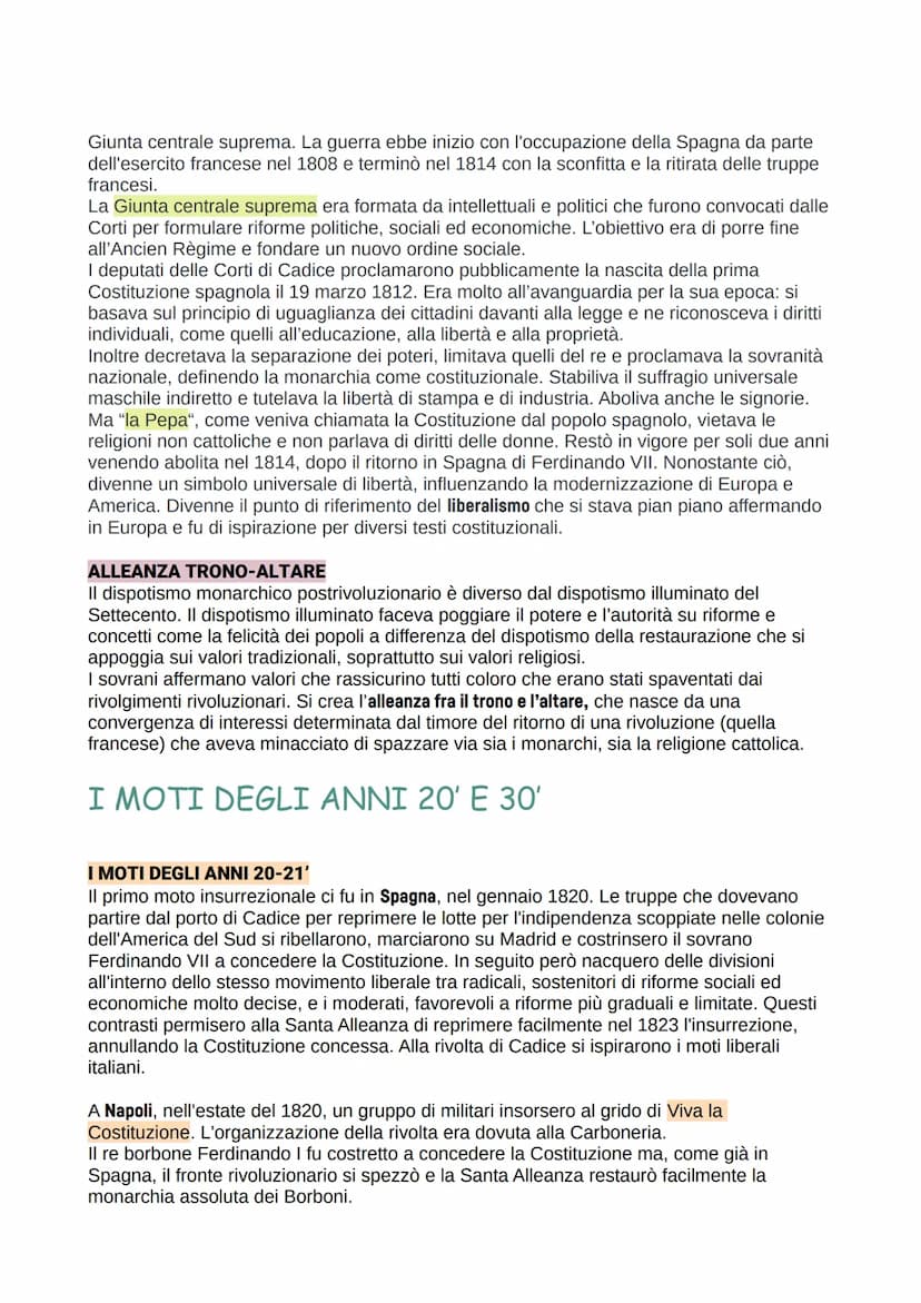 
<h2 id="ilcongressodiviennariassunto">Il Congresso di Vienna: riassunto</h2>
<p>Dopo la sconfitta di Napoleone nella battaglia di Lipsia, i