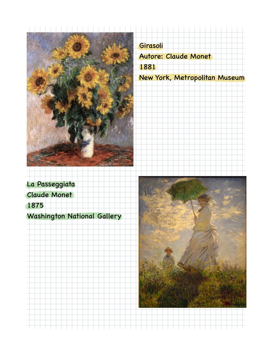 Li
impressionismo

L'IMPRESSIONISMO

Nel 1874 alcuni artisti esposero le loro opere nello studio
del fotografo Nadar: verranno chiamati Impr