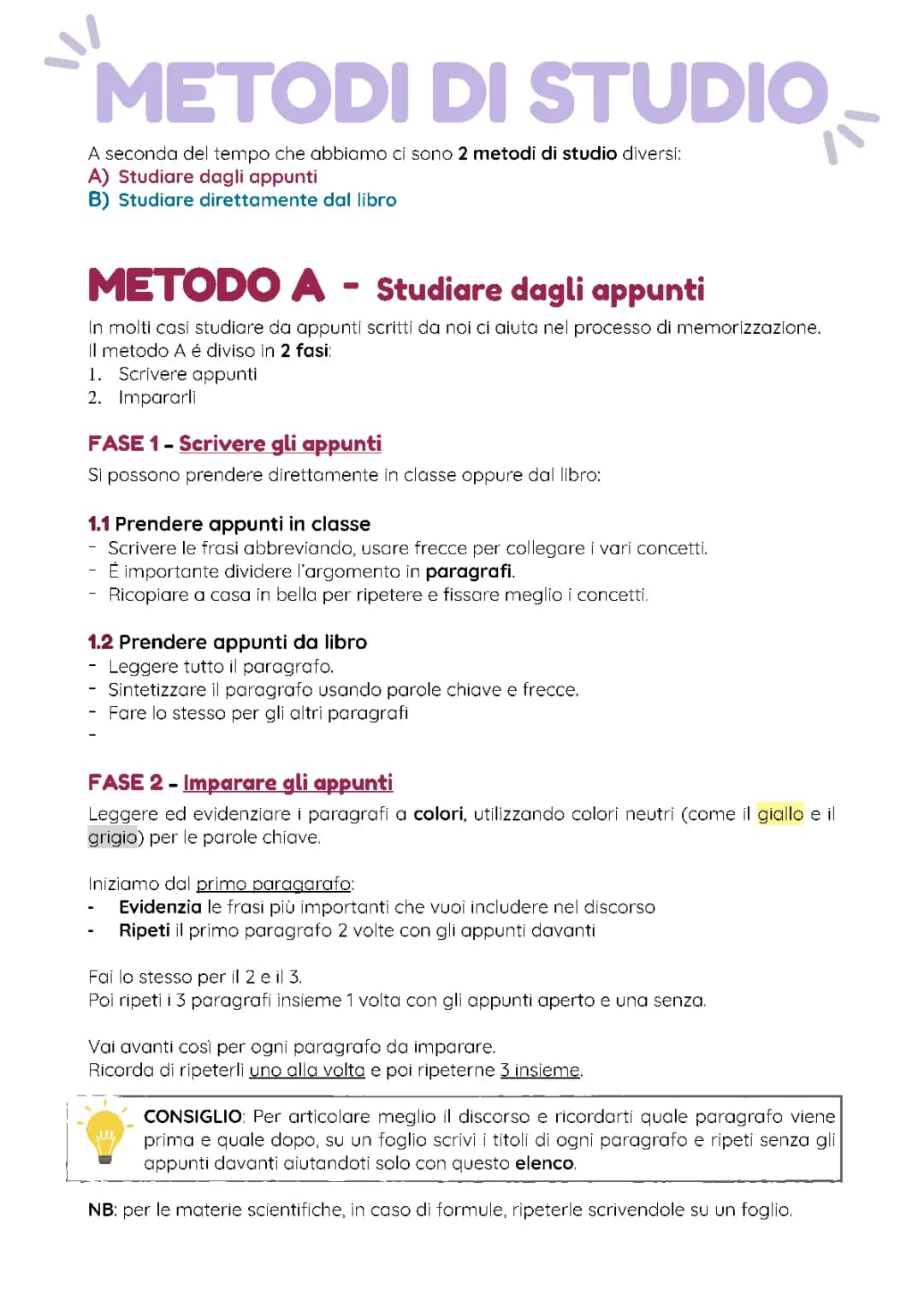 Metodi di Studio Universitario Efficaci e Veloci: Trucchi PDF Gratis per Ingegneria