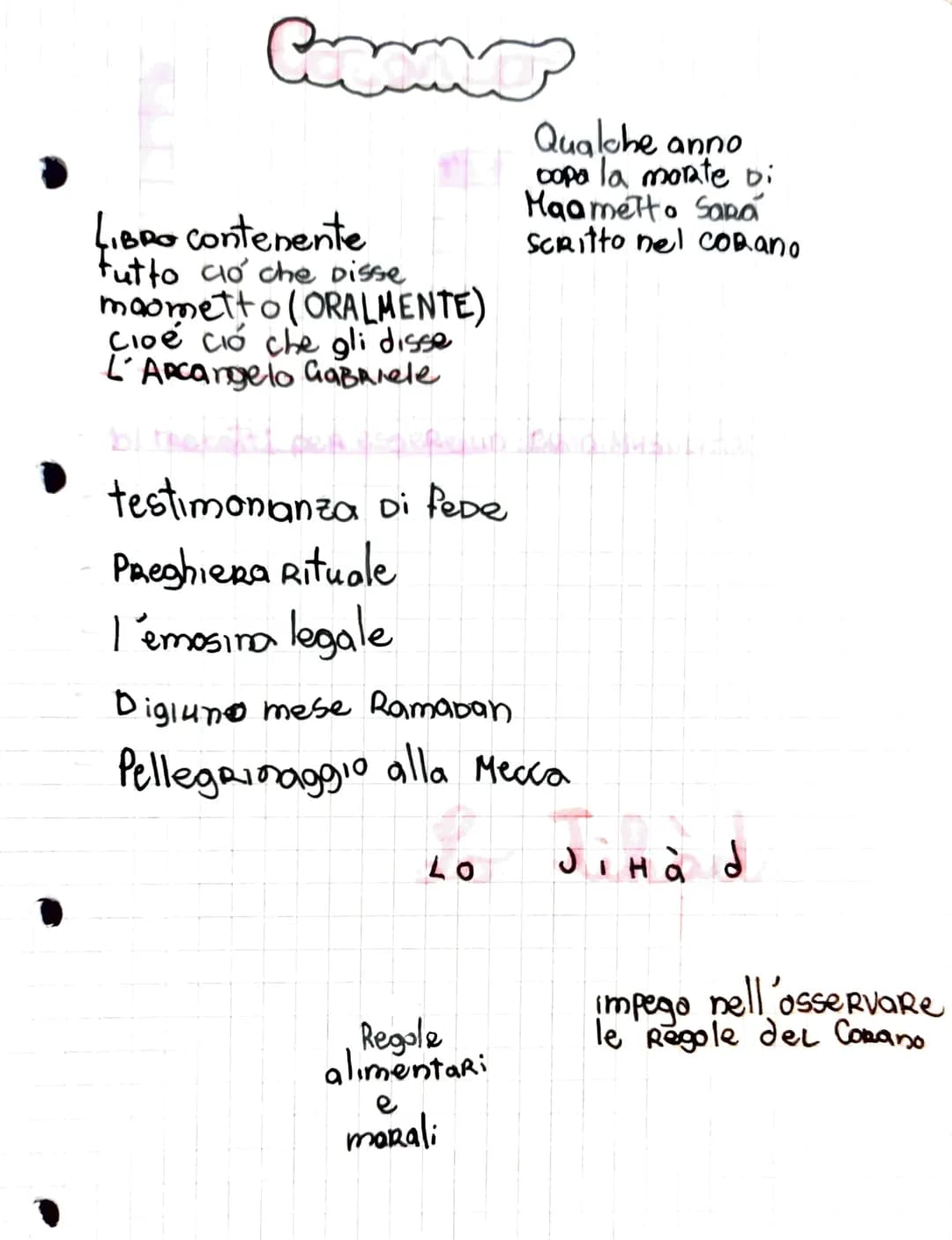 anno
Dell'Egira
O ANNO
Maometto
(muhammat)
nato nel 570
ne ebbe la conferma
all'a
apparizione
Dell'arcangelo Gabriele
che gli comunico
l'esi