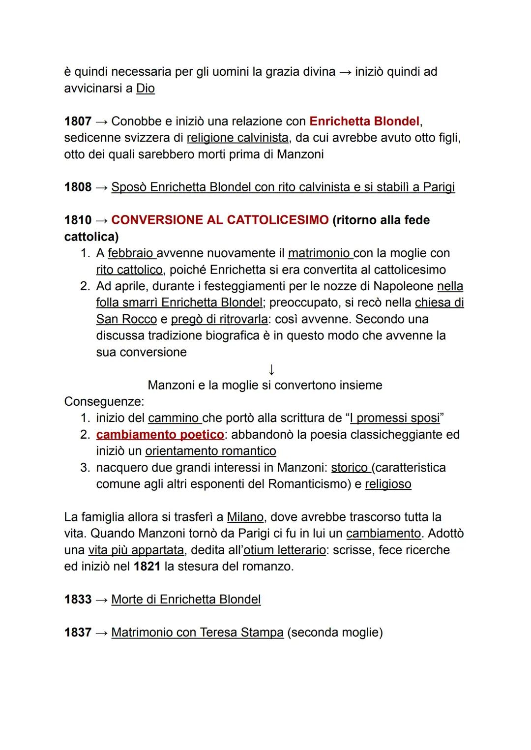 Alessandro Manzoni
Alessandro Manzoni è considerato il caposcuola del Romanticismo
italiano:
1. fu un grande patriota, molto attento ai gran