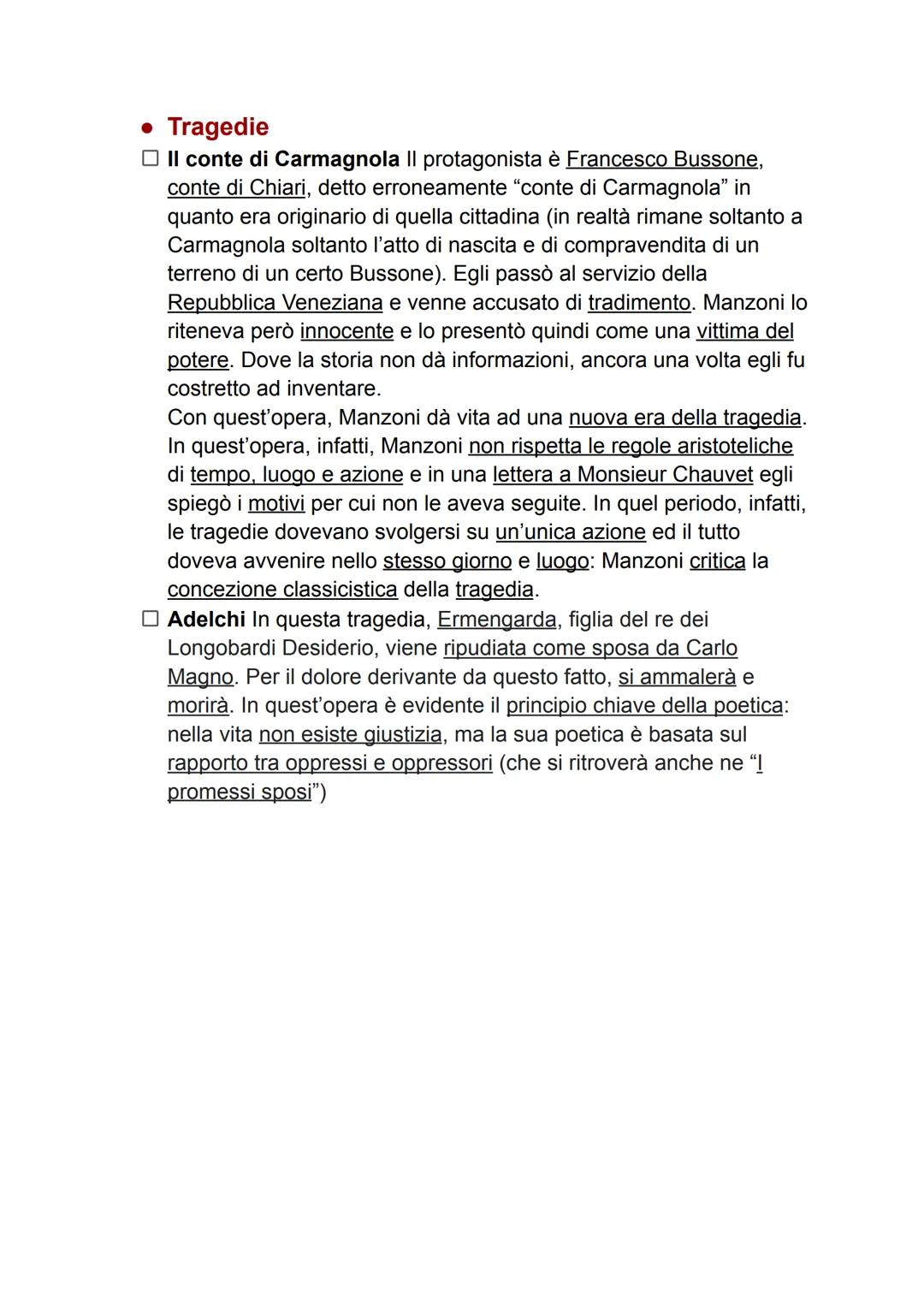 Alessandro Manzoni
Alessandro Manzoni è considerato il caposcuola del Romanticismo
italiano:
1. fu un grande patriota, molto attento ai gran