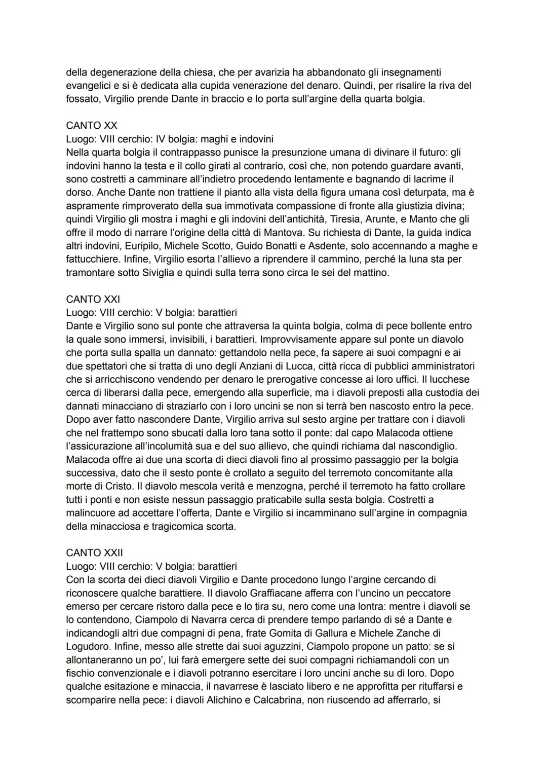 Divina Commedia-Riassunti:
Inferno: TUTTI I CANTI
CANTO I
Luogo: selva oscura
Smarrita la via della giustizia e del bene, Dante si ritrova n
