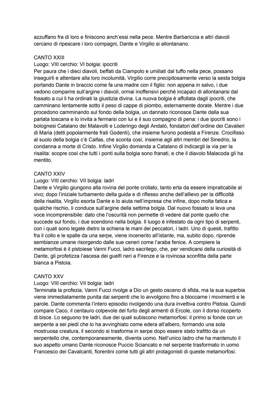 Divina Commedia-Riassunti:
Inferno: TUTTI I CANTI
CANTO I
Luogo: selva oscura
Smarrita la via della giustizia e del bene, Dante si ritrova n