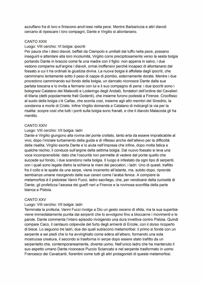 Divina Commedia-Riassunti:
Inferno: TUTTI I CANTI
CANTO I
Luogo: selva oscura
Smarrita la via della giustizia e del bene, Dante si ritrova n