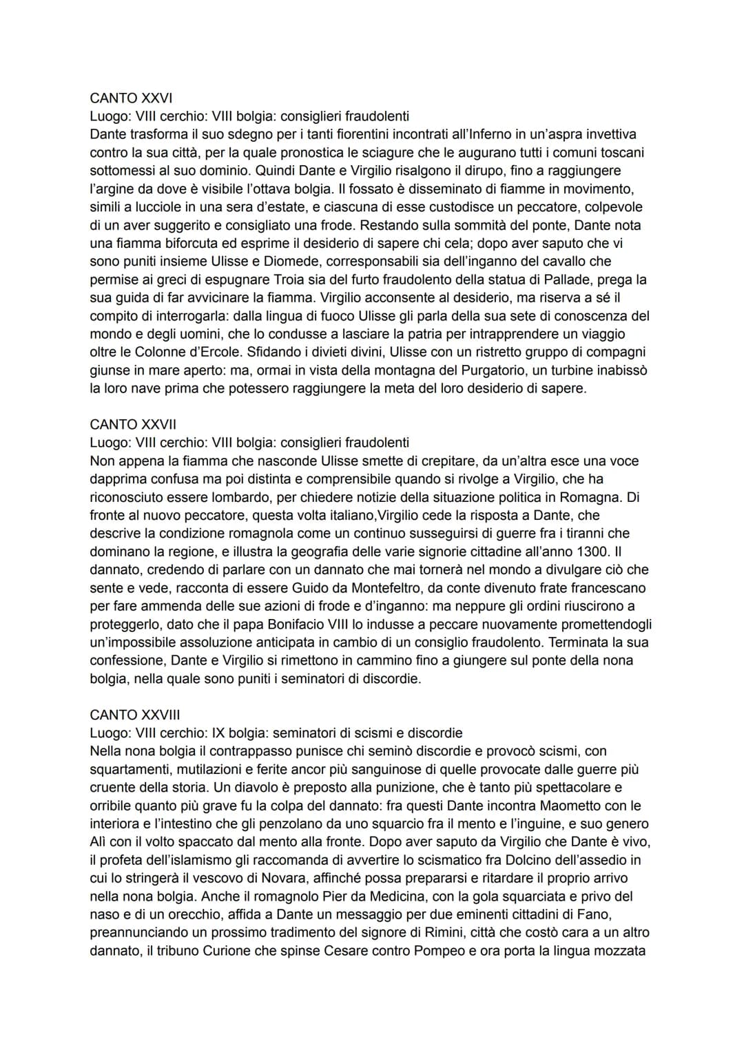 Divina Commedia-Riassunti:
Inferno: TUTTI I CANTI
CANTO I
Luogo: selva oscura
Smarrita la via della giustizia e del bene, Dante si ritrova n