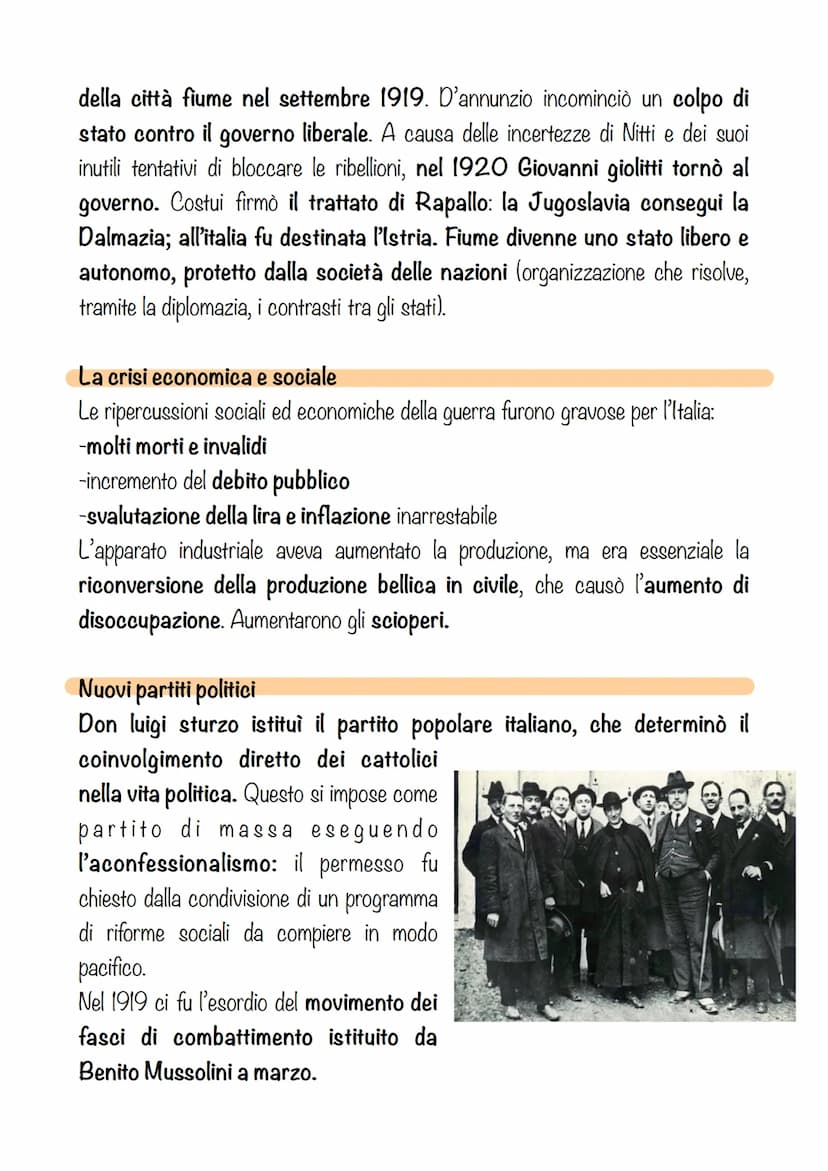 PRIMA GUERRA
MONDIALE
Iniziò nel 1914 si concluse nel 1918 con vittoria della triplice intesa,
l'Italia partecipò nel 1815.
Le cause politic