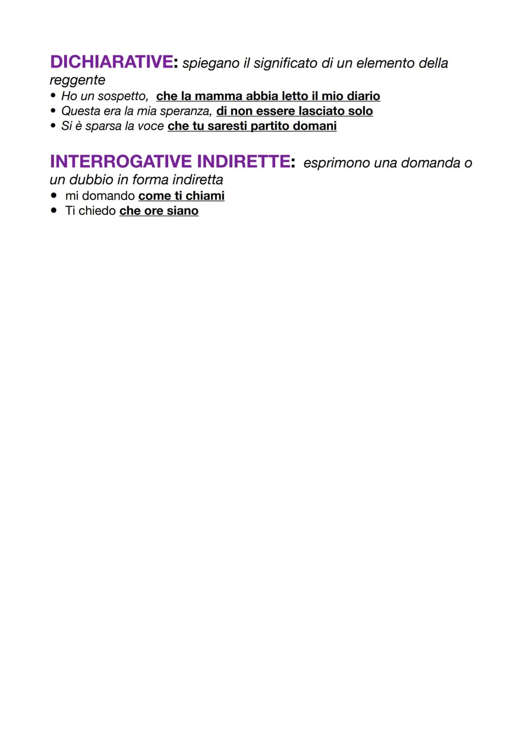 CAUSALI: indicano la causa
introdotte da: poiché, perché, siccome, dato che, in quanto, visto che
siamo andati via poiché pioveva
vado in pa