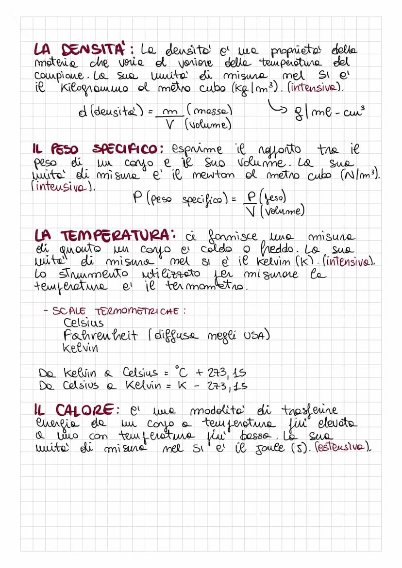 
<p>Le grandezze che descrivono le proprietà della materia sono di due tipi: estensive ed intensive.</p>
<h2 id="grandezzeestensive">Grandez