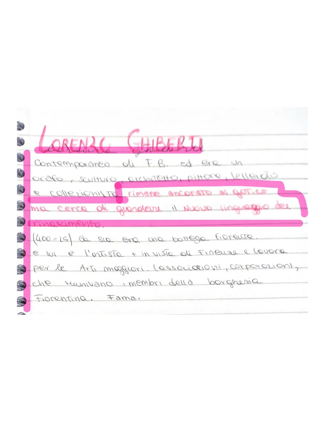 LORENDE CHIBERT
Contemporaneo oli F.B. ed ere.
orafo, sculturo
Collezionis TO
rimane ancorato al gotico
ma cerco di guardare il Nuovo lingua