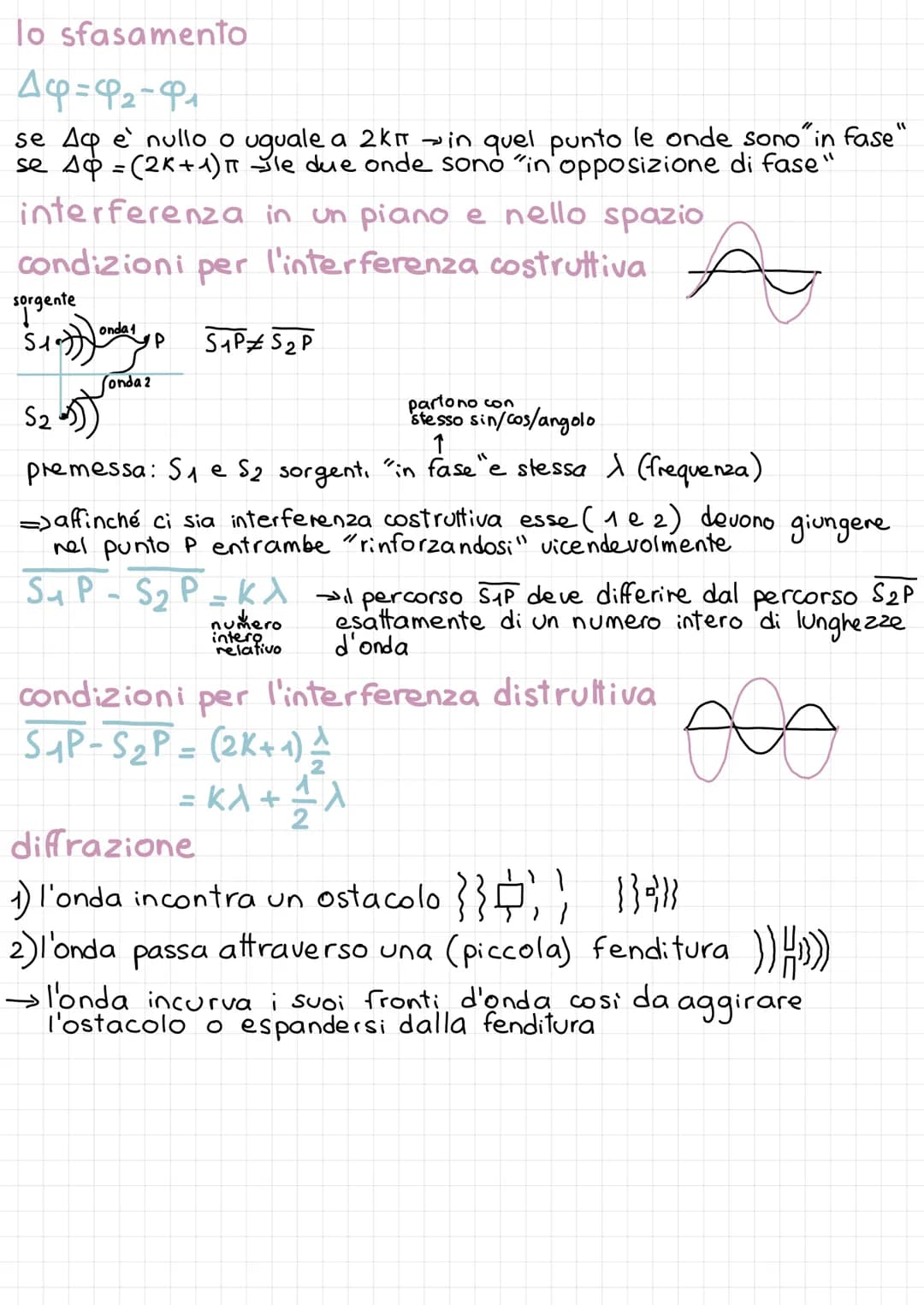 CAPITOLO 14
le onde
perturbazioni che si propagano trasportando energia e quantità di moto,
ma non materia
4) meccaniche
necessitano di un "