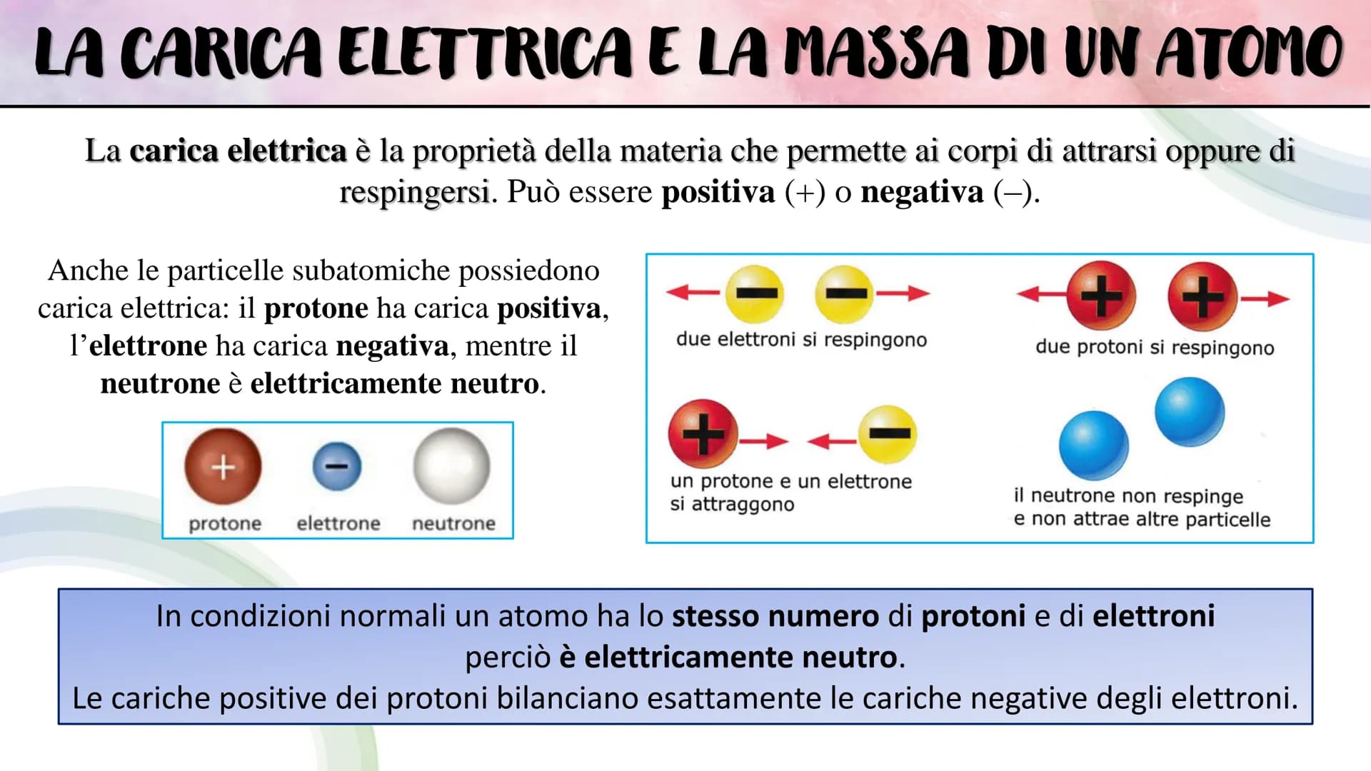OC
LE BASI
DELLA CHIMICA La CHIMICA è la scienza che studia la materia, le sue
proprietà, la sua composizione e le sue trasformazioni,
sia n