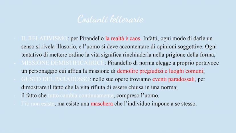 1867-1936
Luigi Pirandello
Imparerai a tue
spese che nel lungo
tragitto della vita
incontrerai tante
maschere
e pochi volti.
(Luigi Pirandel
