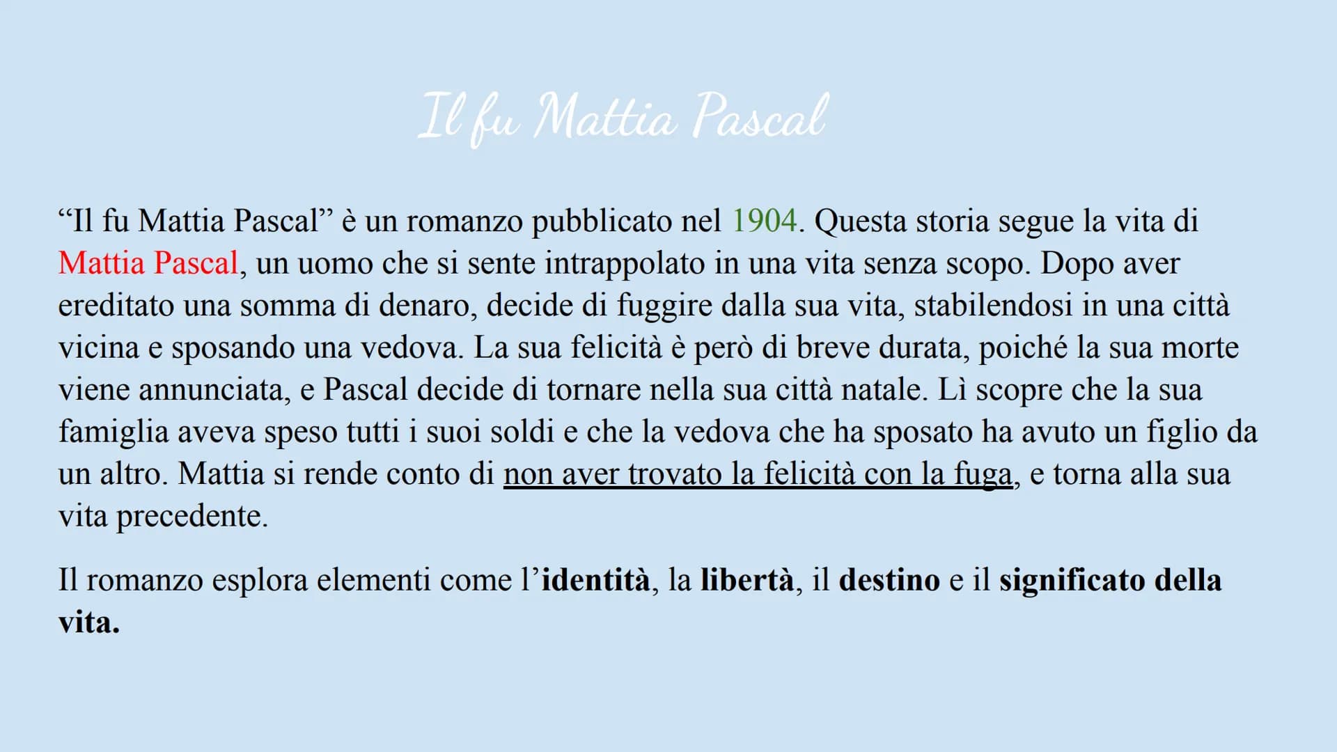 1867-1936
Luigi Pirandello
Imparerai a tue
spese che nel lungo
tragitto della vita
incontrerai tante
maschere
e pochi volti.
(Luigi Pirandel
