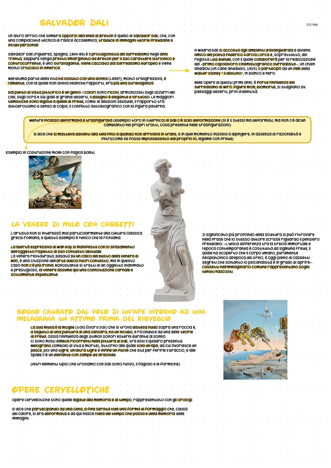 
<p>Il surrealismo è l'ultima delle avanguardie storiche, inizialmente un movimento letterario, ma abbraccia dopo pochi anni tutte le forme 