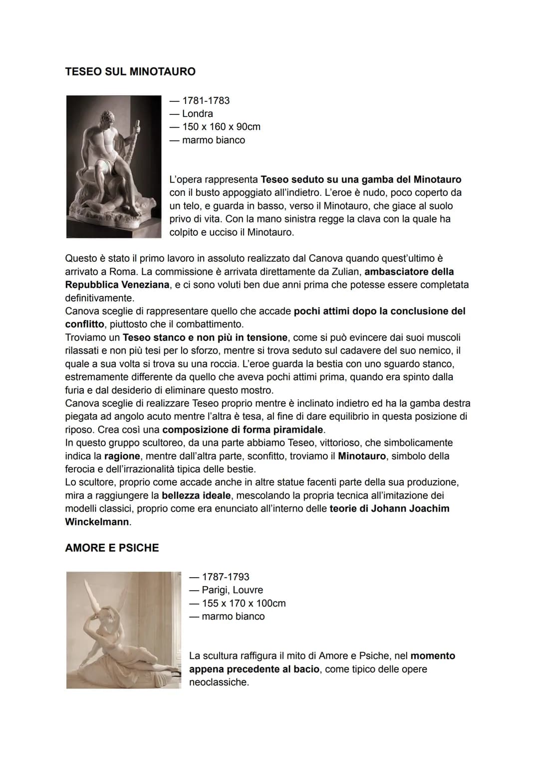 NEOCLASSICISMO
II Neoclassicismo è caratterizzato dal ritorno ai canoni classici.
Si prediligono geometria, armonia e perfezione.
Johann Joa
