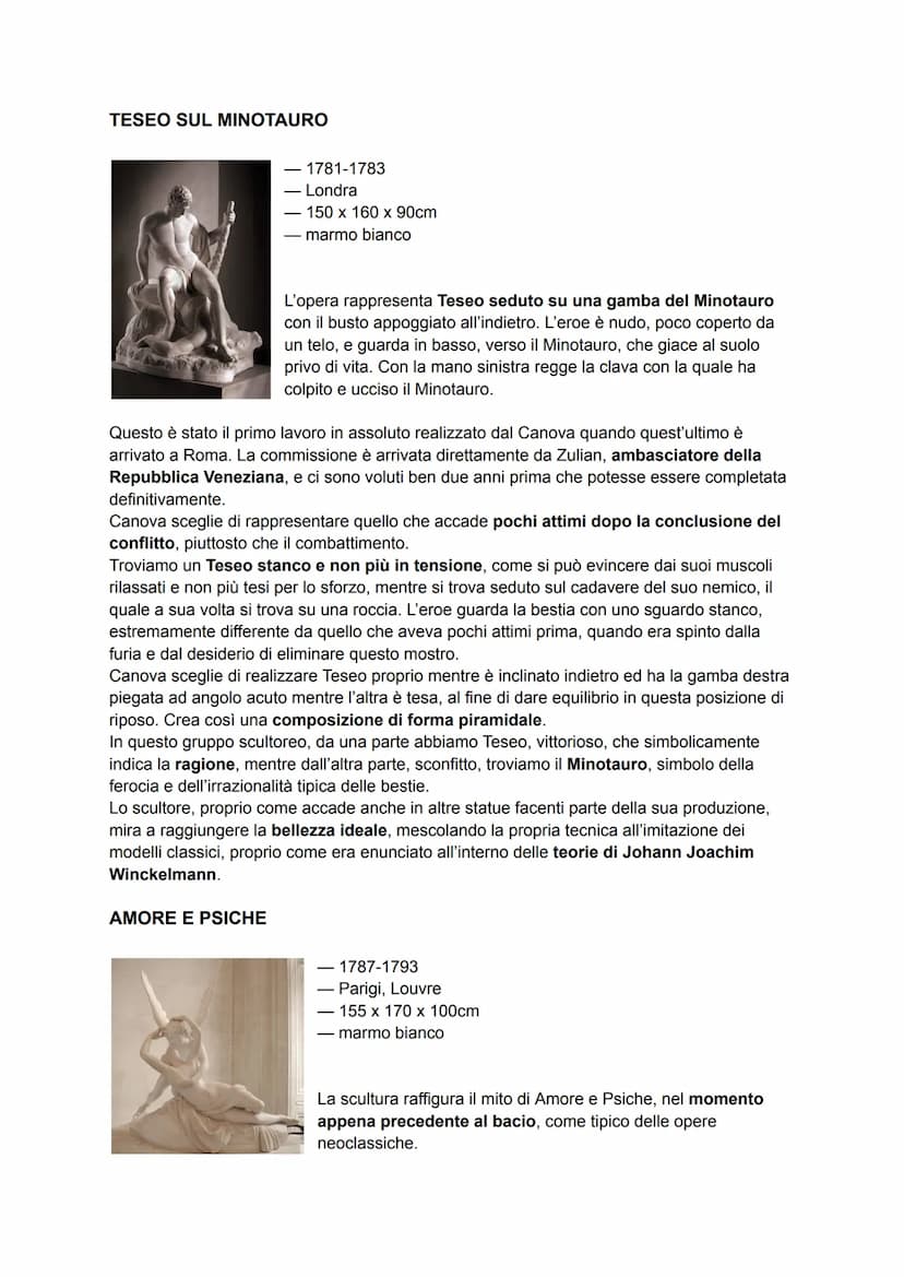 NEOCLASSICISMO
II Neoclassicismo è caratterizzato dal ritorno ai canoni classici.
Si prediligono geometria, armonia e perfezione.
Johann Joa