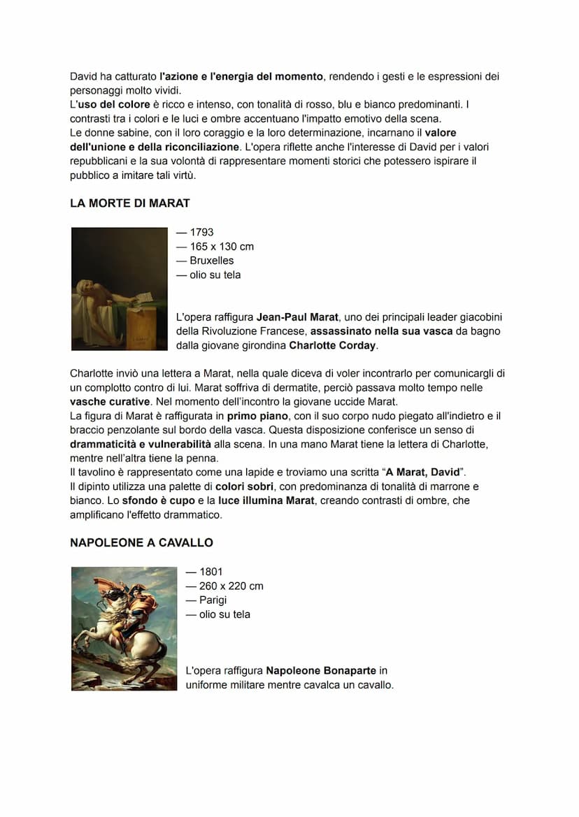 NEOCLASSICISMO
II Neoclassicismo è caratterizzato dal ritorno ai canoni classici.
Si prediligono geometria, armonia e perfezione.
Johann Joa