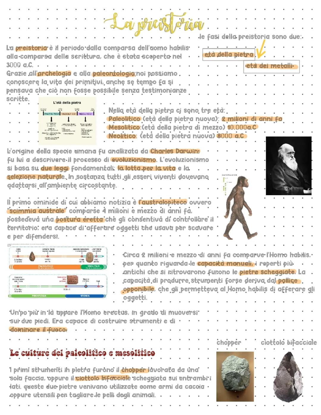 La preistoria 