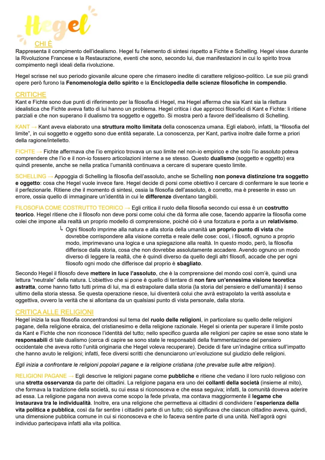 --- OCR Start ---
idealisy10
L'IDEALISMO
Idealismo: posizione filosofica che vede nel mondo delle idee l'origine del materiale (dall'idea in