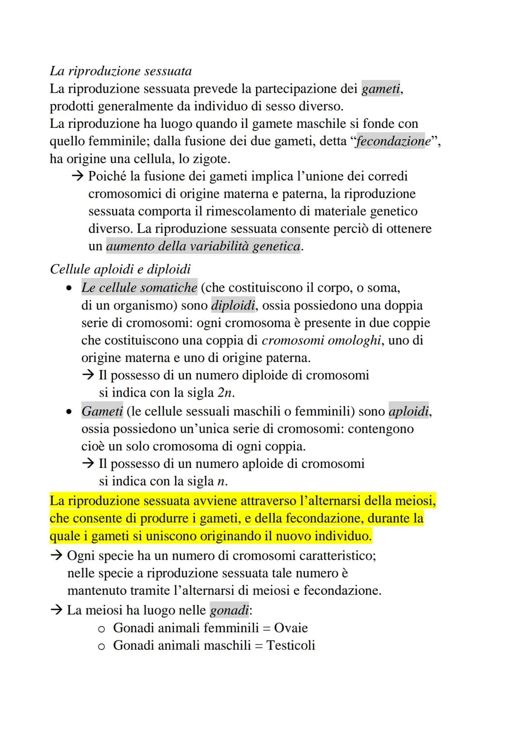 2-Divisione cellulare e cromosomi
La divisione cellulare è un processo che permette
a una cellula di dare origine a due cellule figlie.
• Pr