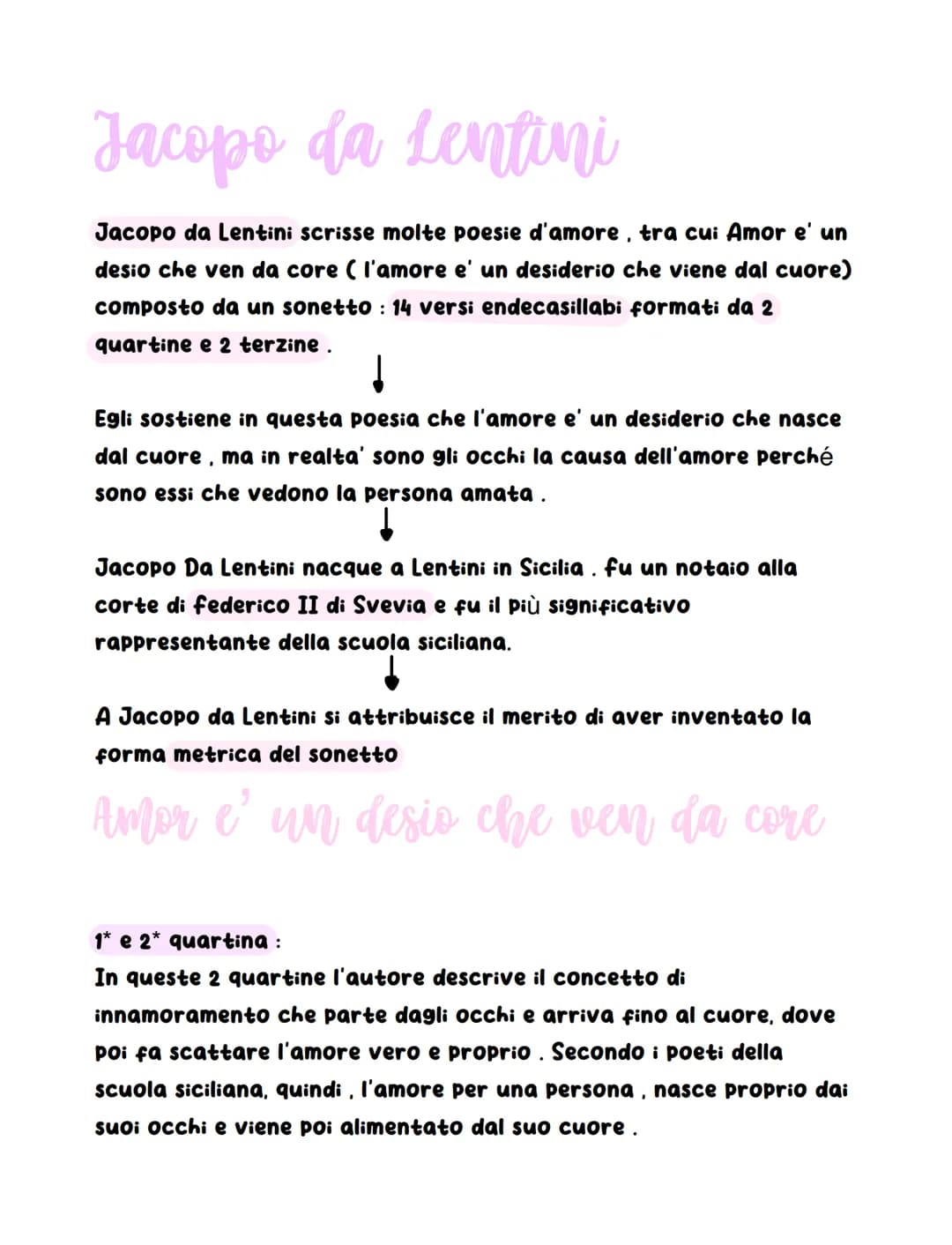La Scuola Poetica Siciliana: Storia e Poesie d'Amore