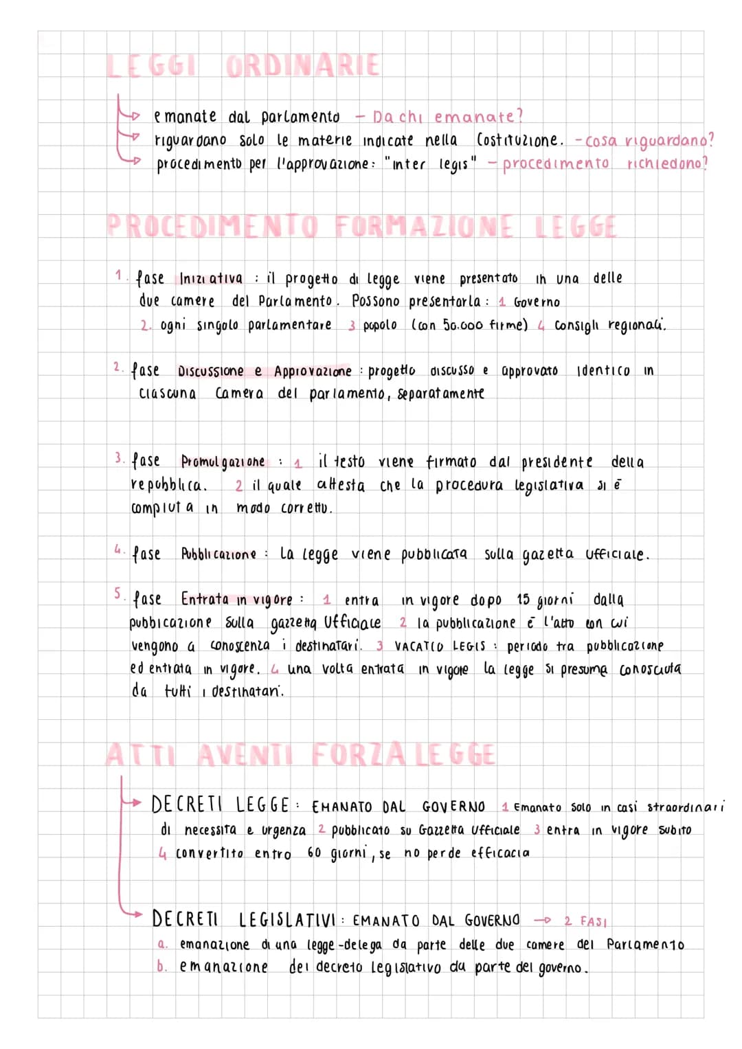 DE L
(= complesso degli atti o dei fatti abilitati all'ordinamento
giuridico a produrre harme giuridiche)
●
FONTI
DIRITTO
FONTI - ATTO ( = d