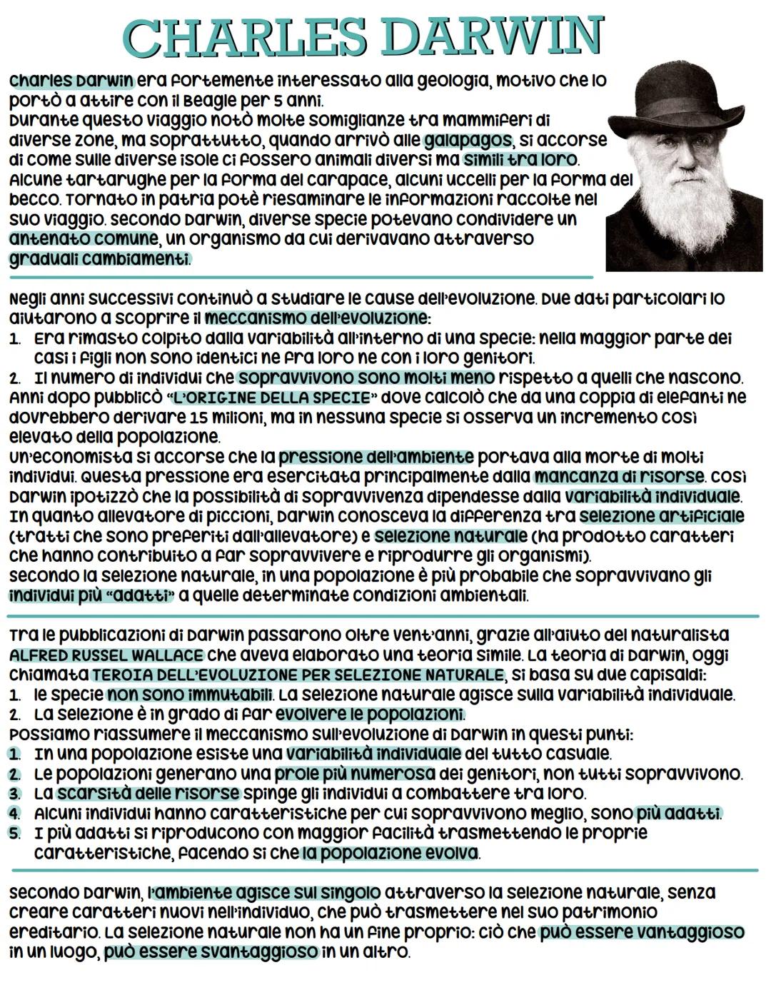 CHARLES DARWIN
charles Darwin era fortemente interessato alla geologia, motivo che lo
portò a attire con il Beagle per 5 anni.
Durante quest