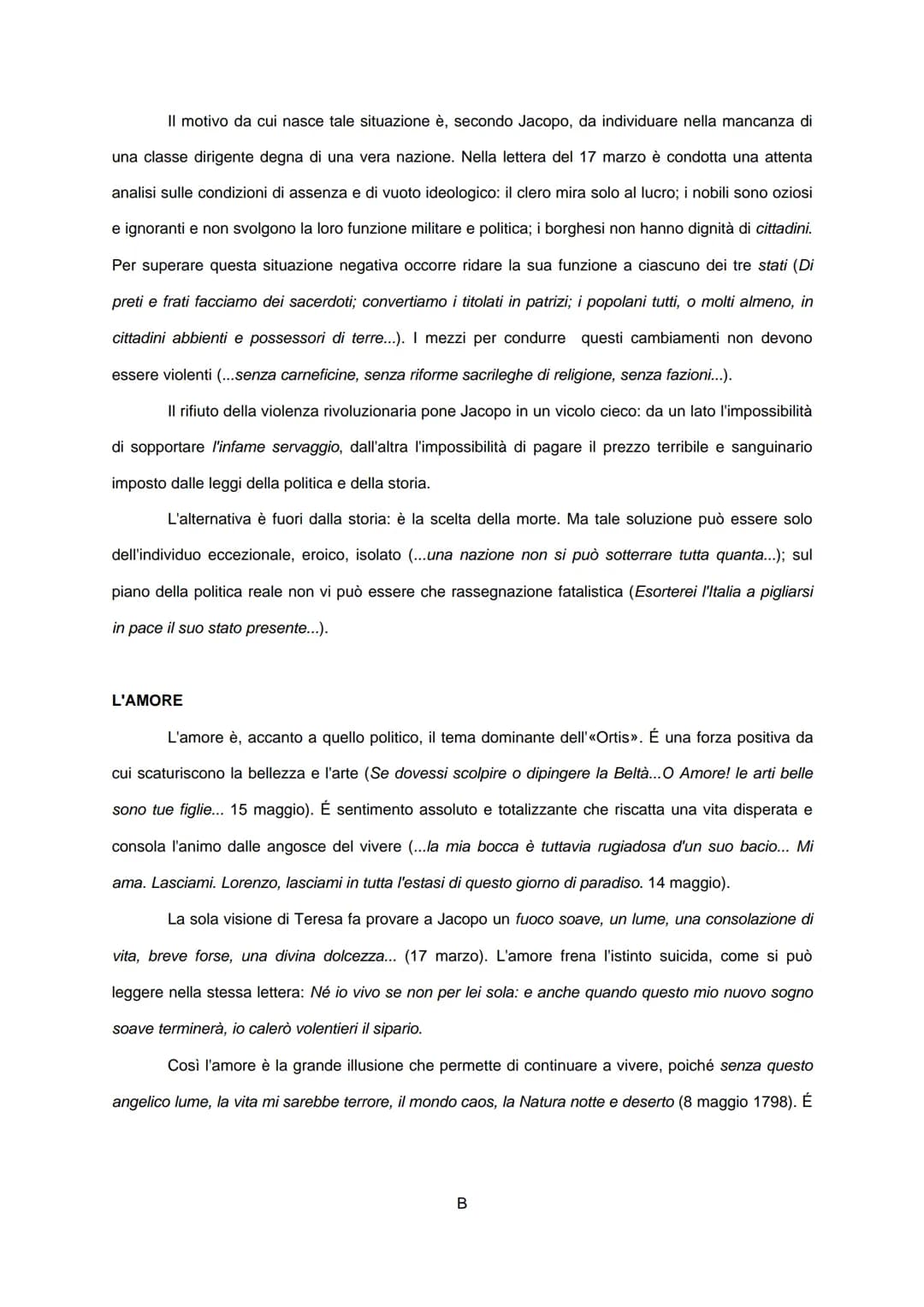 LE ULTIME LETTERE DI JACOPO ORTIS
di
UGO FOSCOLO IL TEMA POLITICO
I TEMI
Jacopo è un giovane patriota che, dopo la cocente delusione per la 