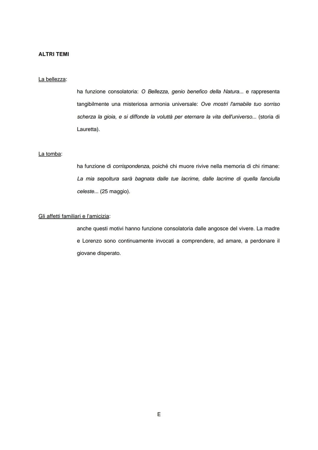 LE ULTIME LETTERE DI JACOPO ORTIS
di
UGO FOSCOLO IL TEMA POLITICO
I TEMI
Jacopo è un giovane patriota che, dopo la cocente delusione per la 