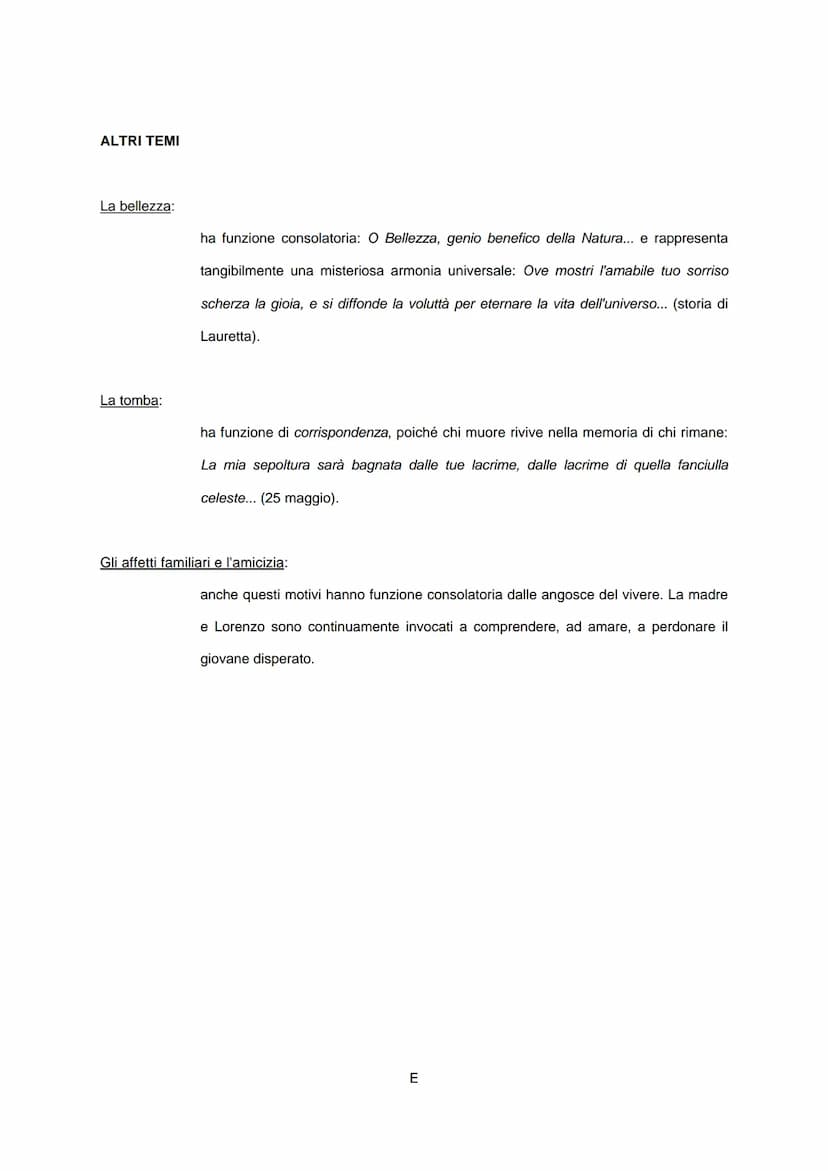 LE ULTIME LETTERE DI JACOPO ORTIS
di
UGO FOSCOLO IL TEMA POLITICO
I TEMI
Jacopo è un giovane patriota che, dopo la cocente delusione per la 